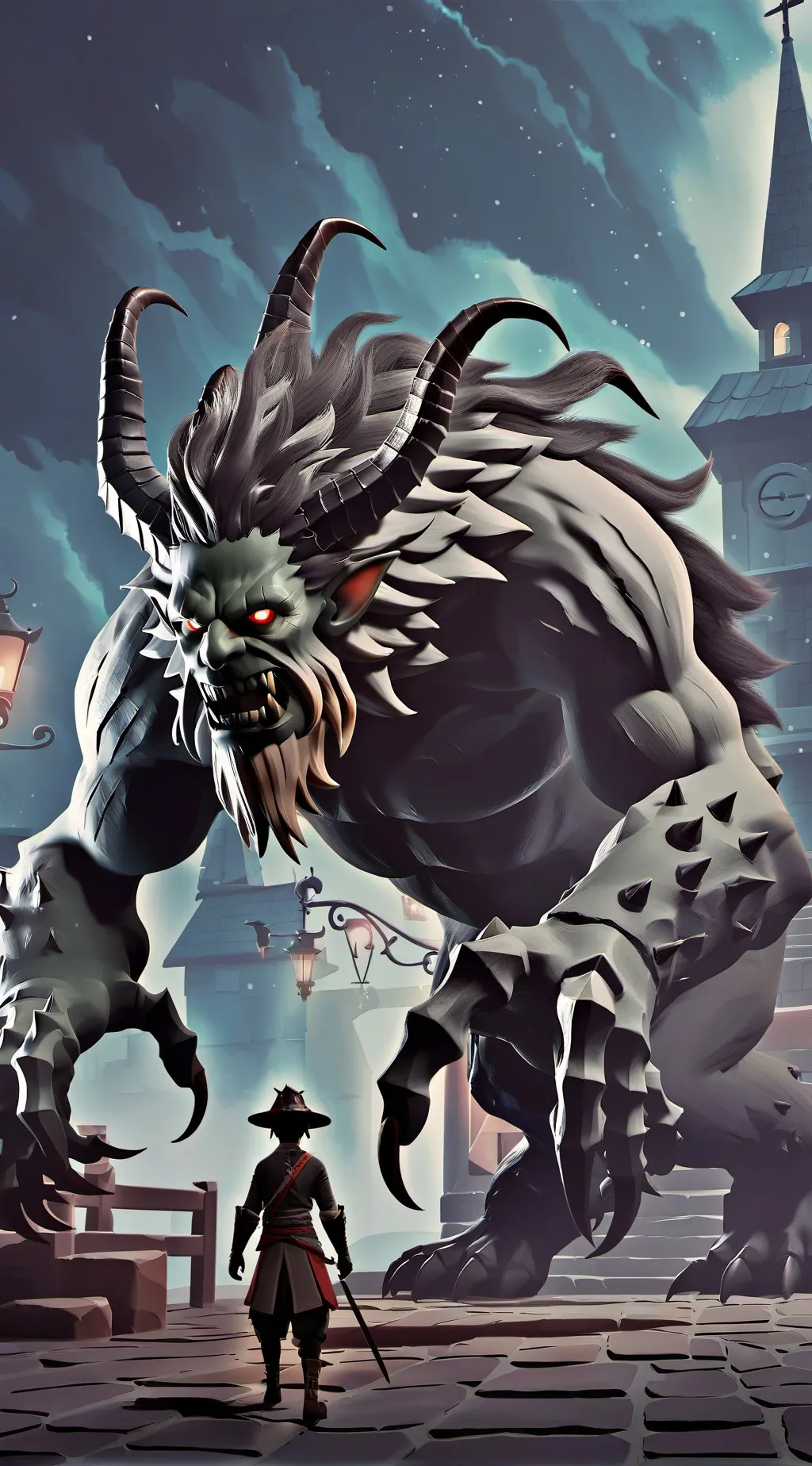 ai character: Unknown thing background