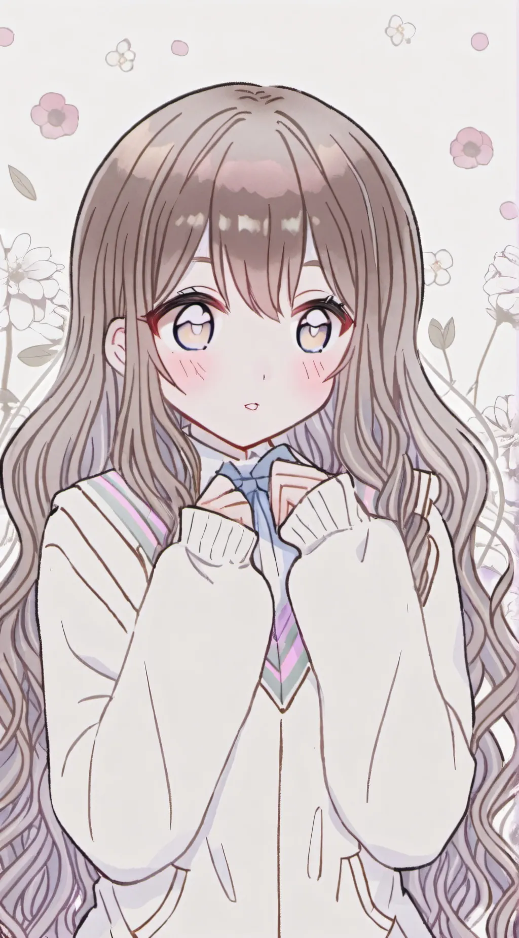 ai character: luna background