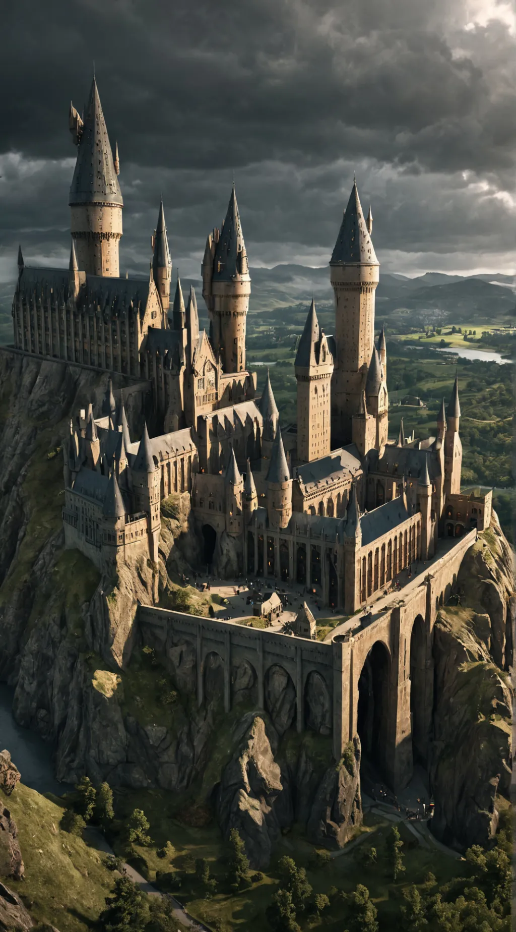 ai character: Hogwarts (again) background