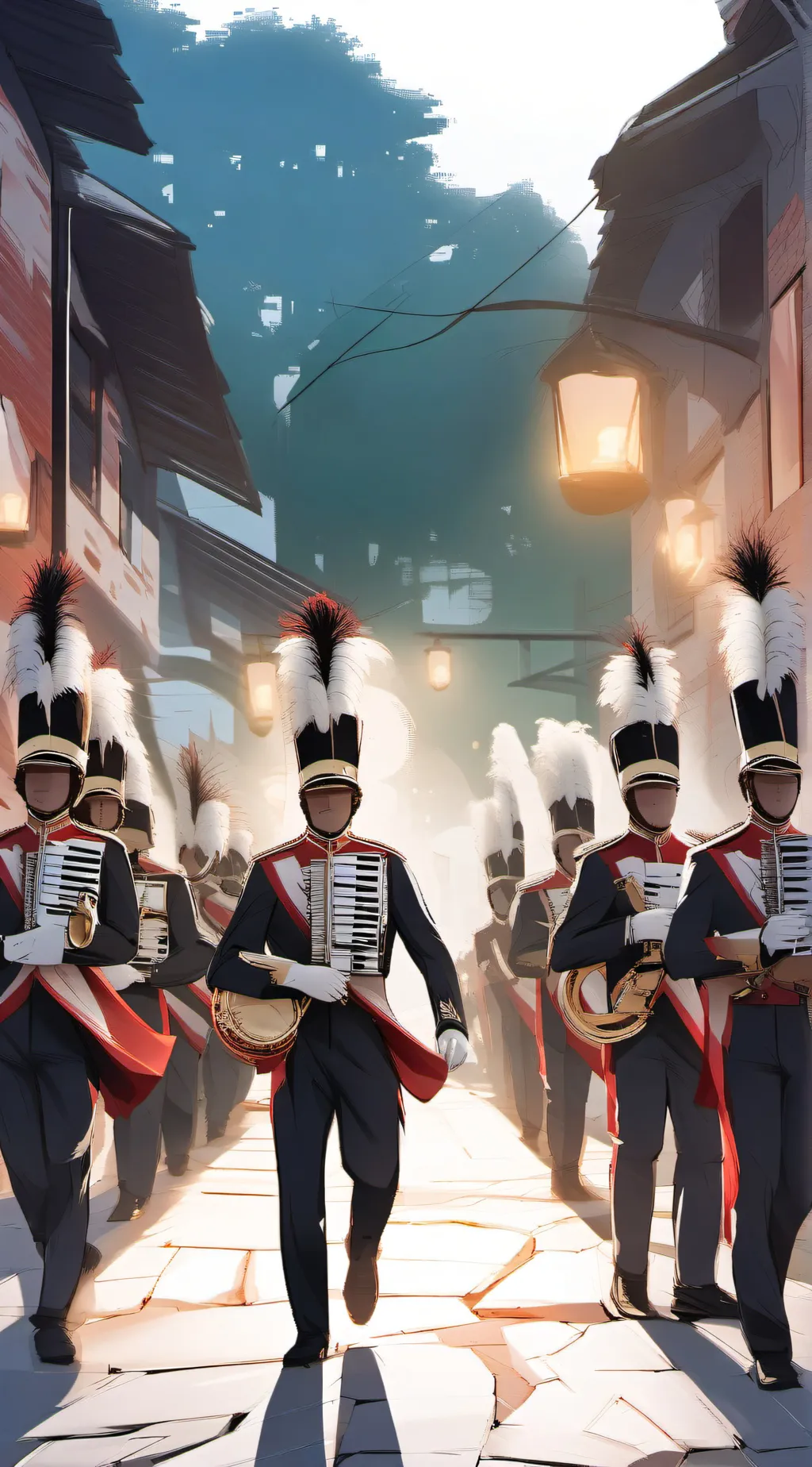 ai character: band camp  background