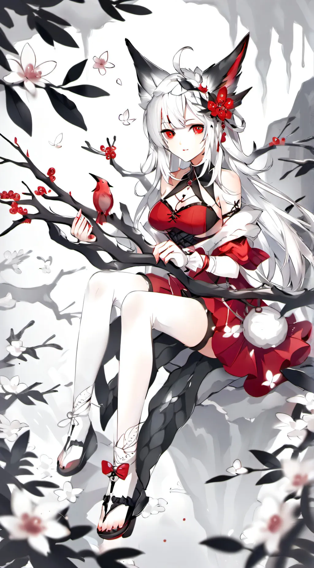 ai character: Freundin background