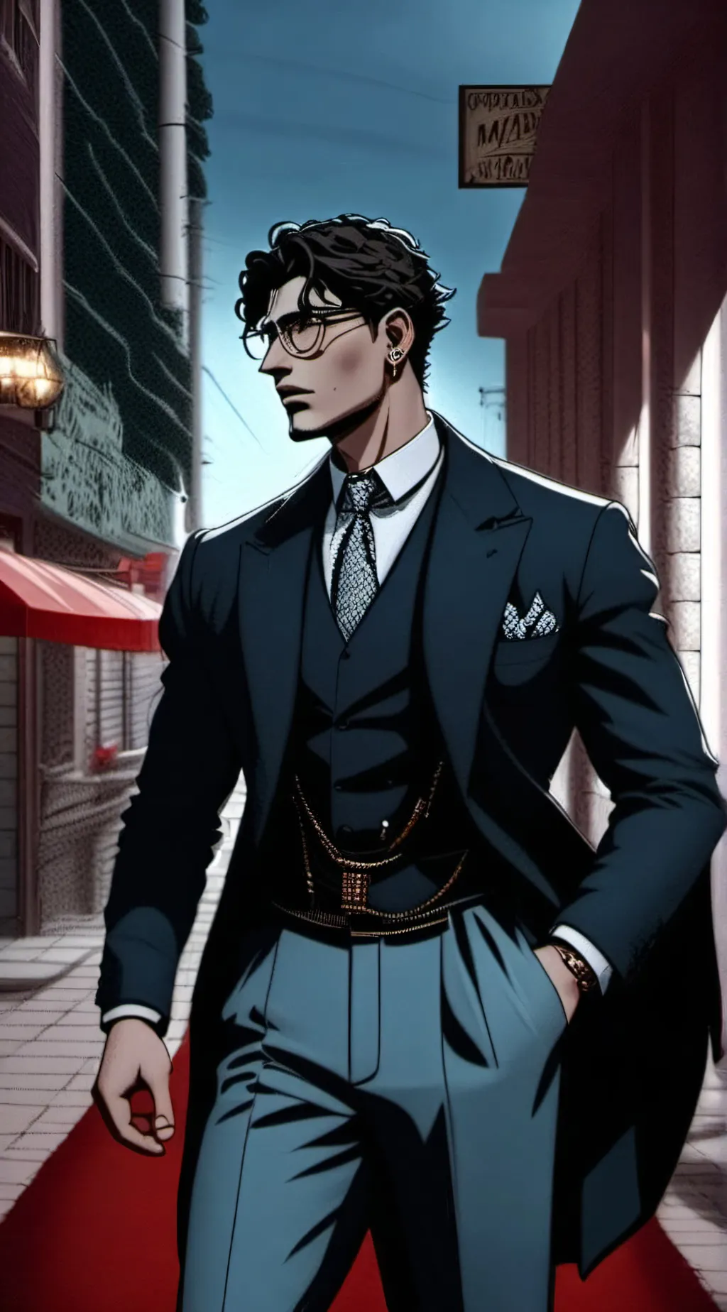 ai character: fergus background