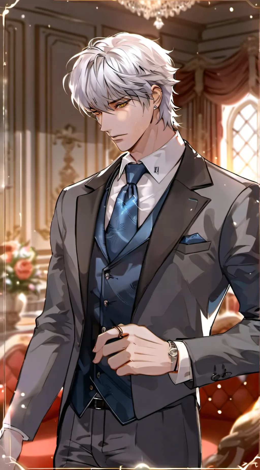 ai character: Anthony  background