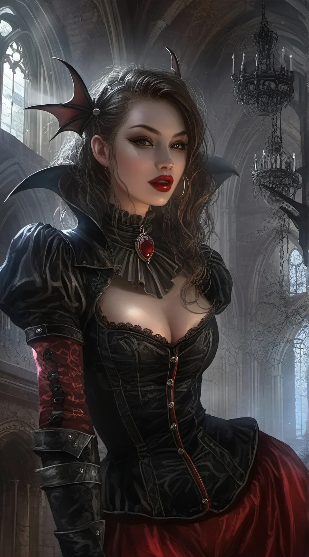 ai character: Kathy  background