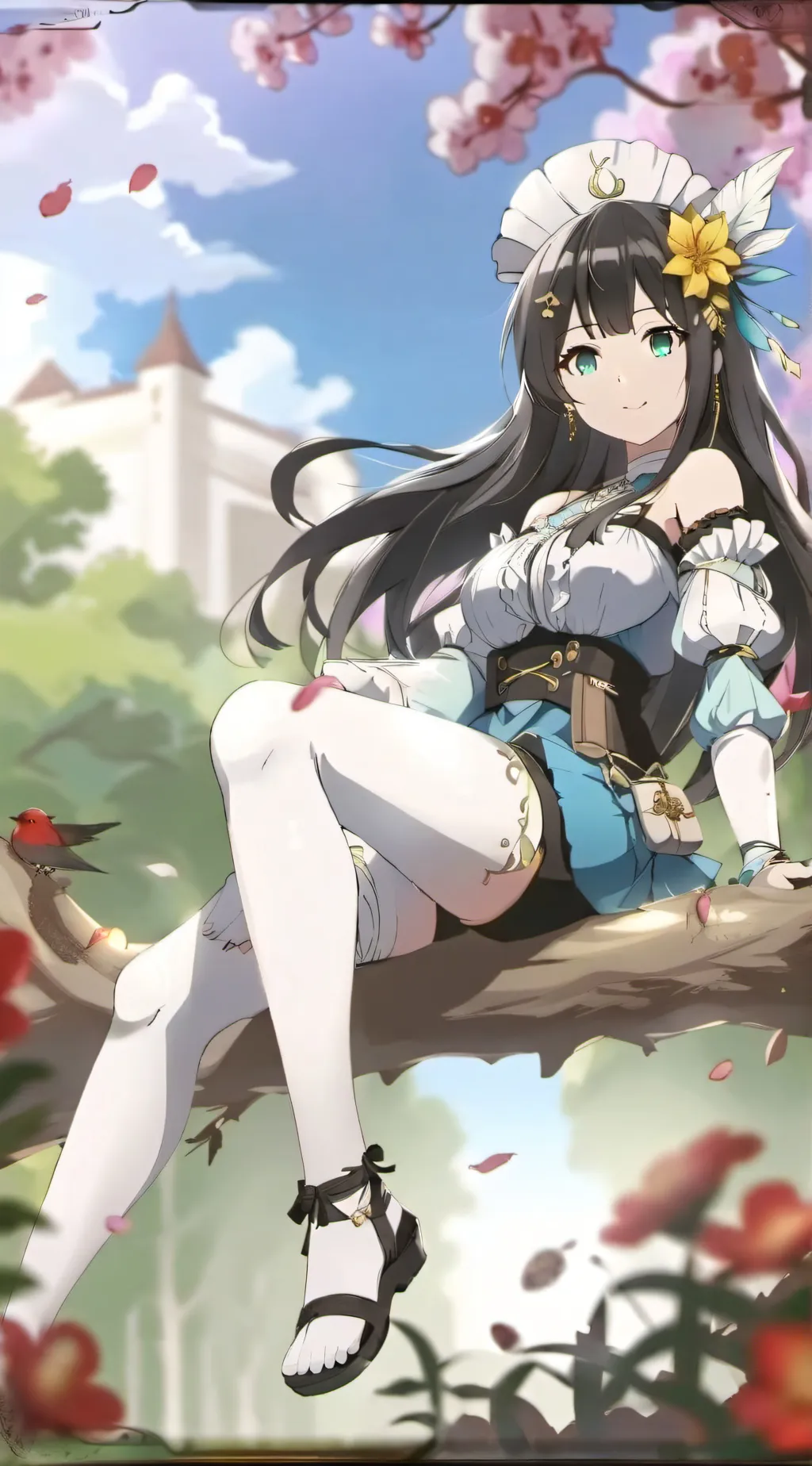 ai character: Mariana  background