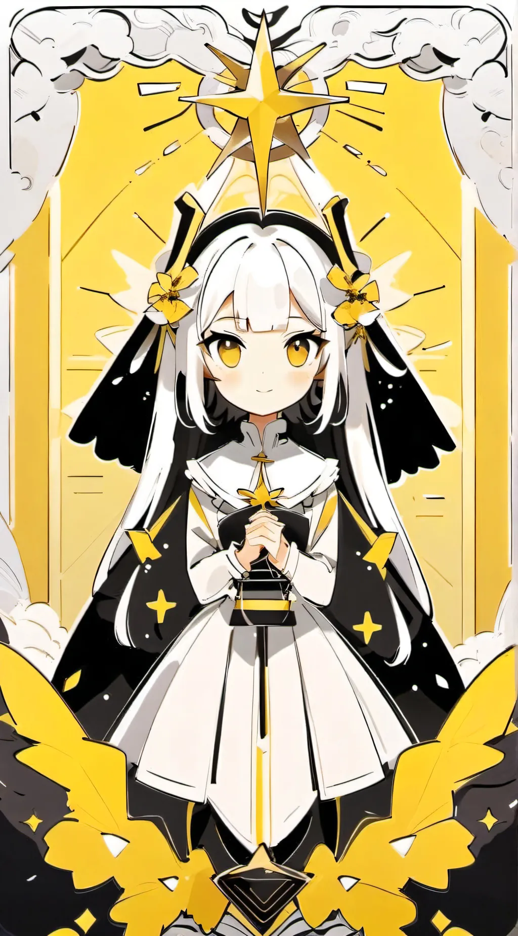 ai character: Chica millonaria background