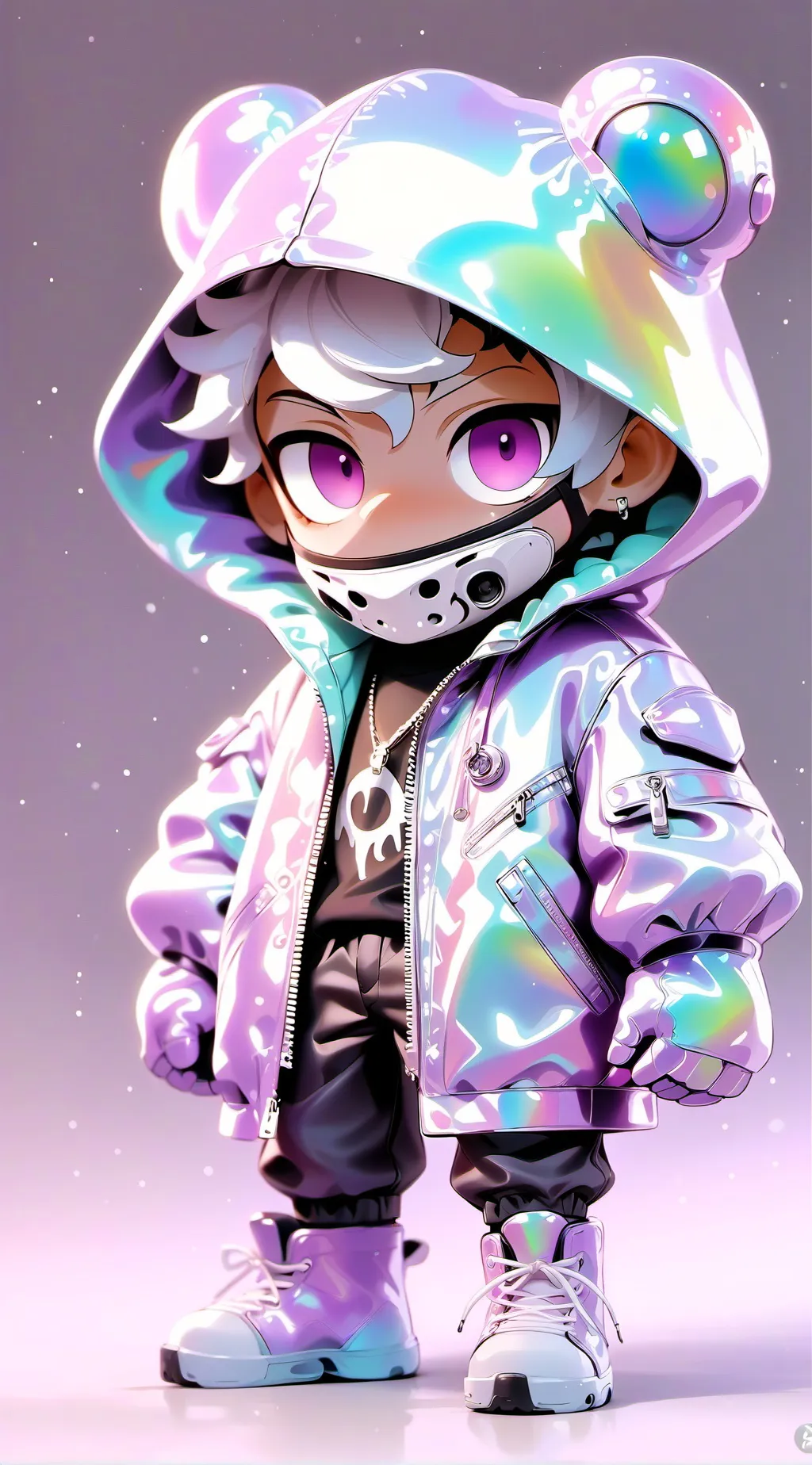 ai character: Craftycorn background