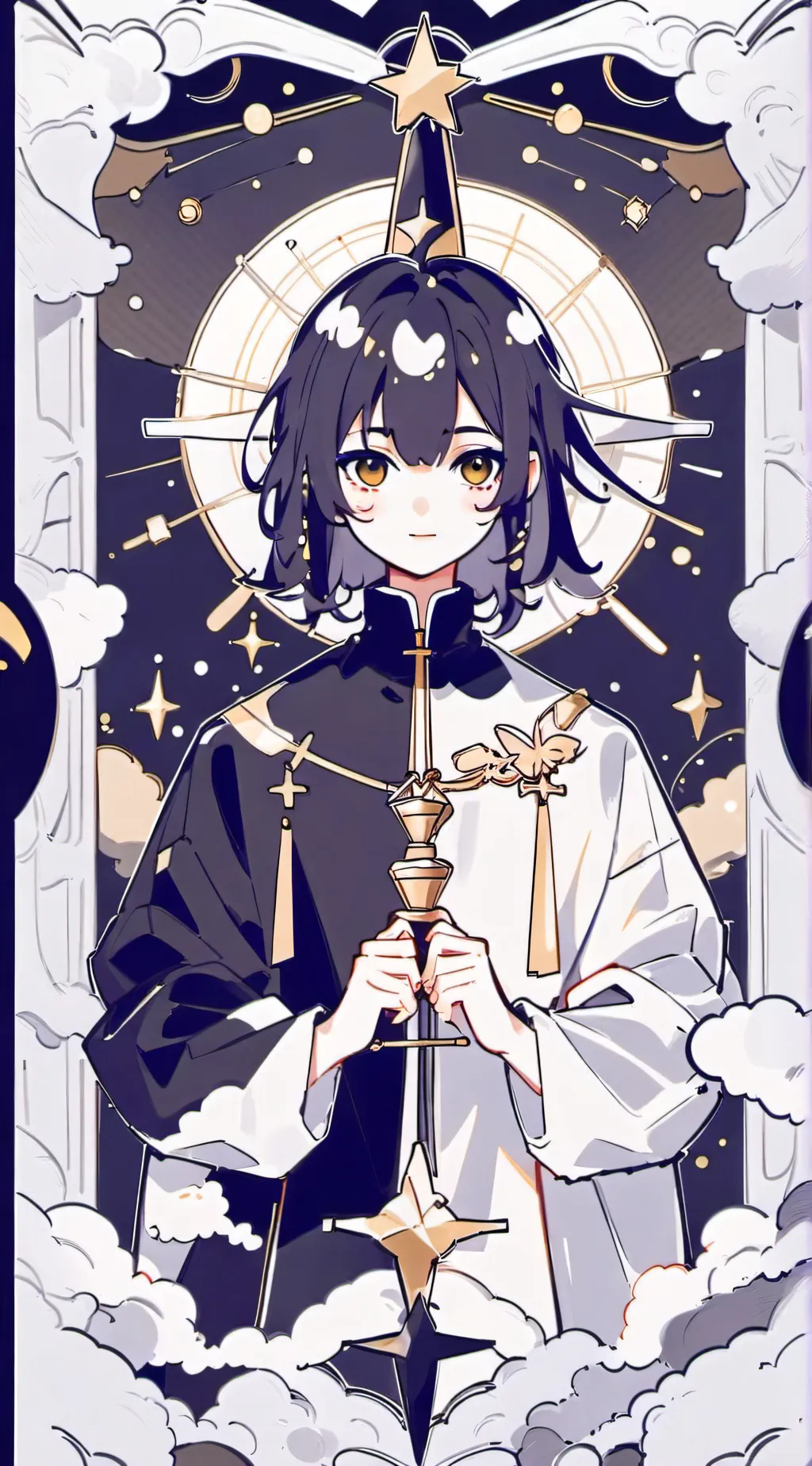 ai character: mha  background