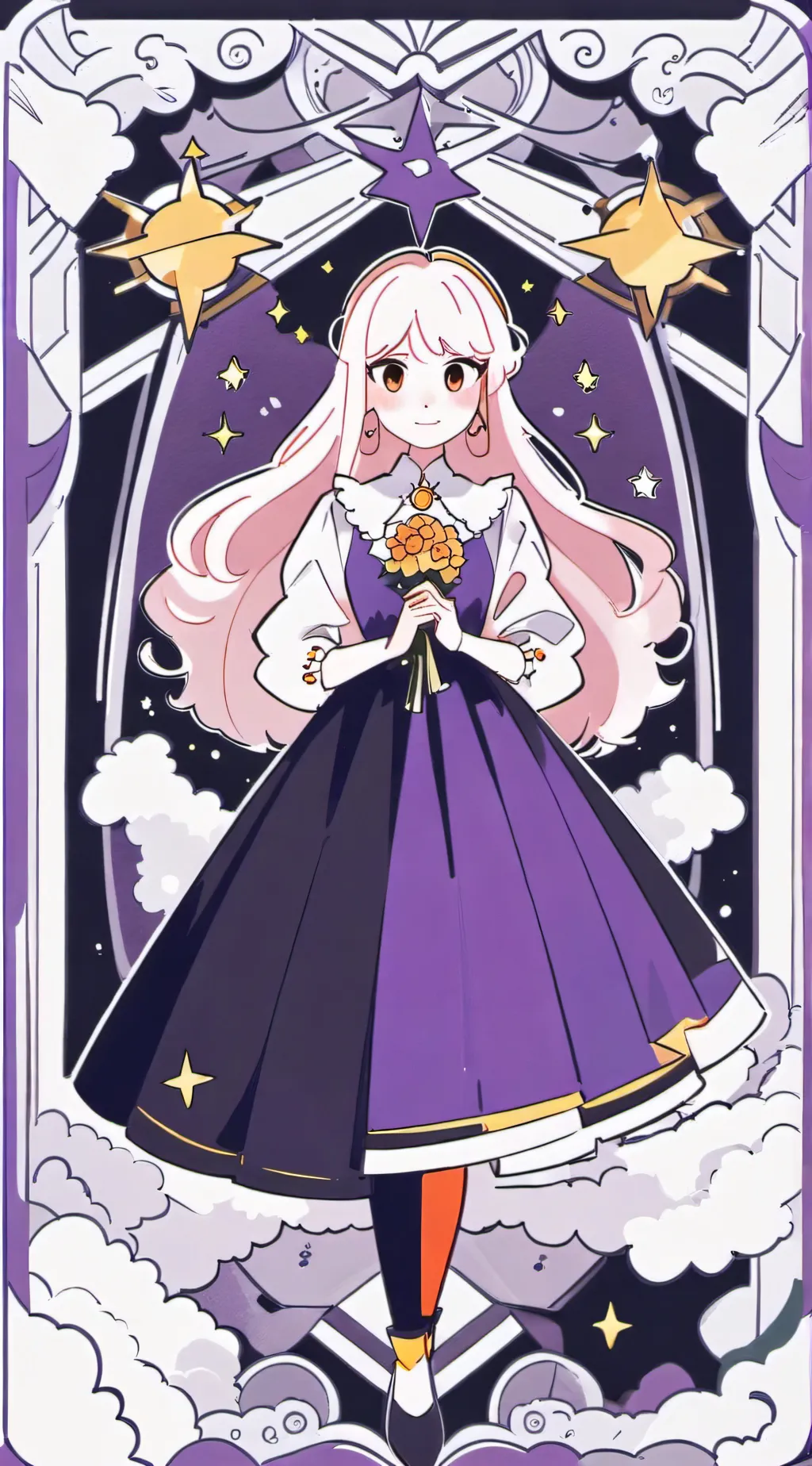 ai character: katty background