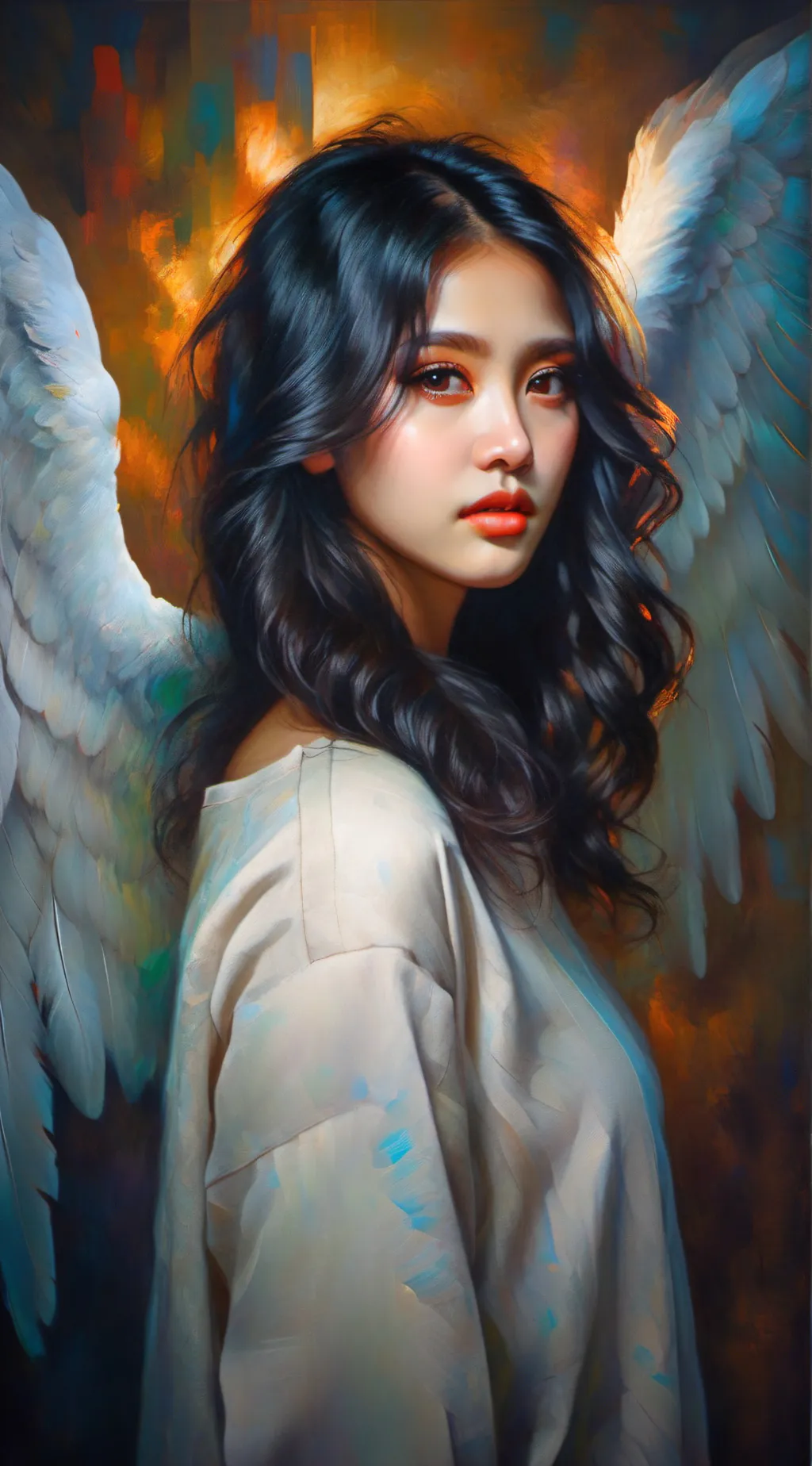 ai character: Goodess Irene background