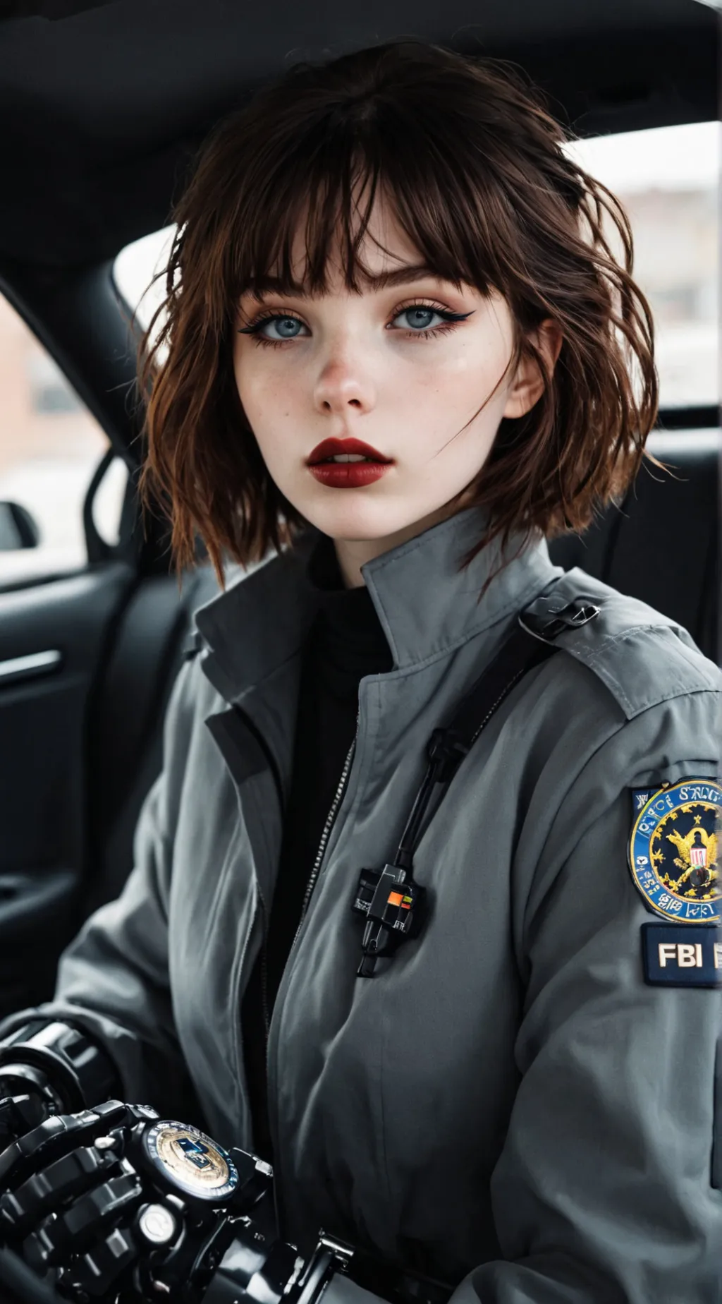 ai character: sara background