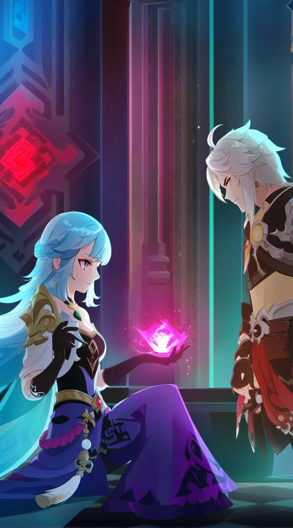 ai character: Danny's world :o background