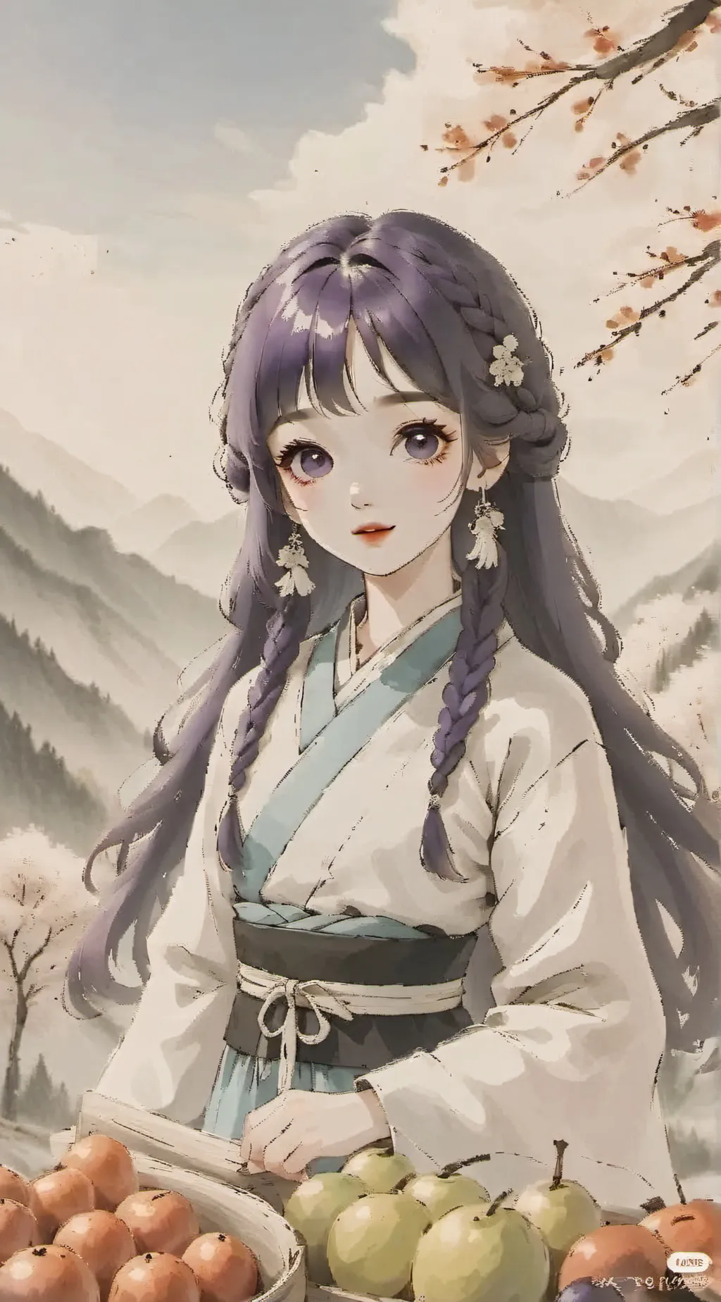 ai character: 王亿柔 background