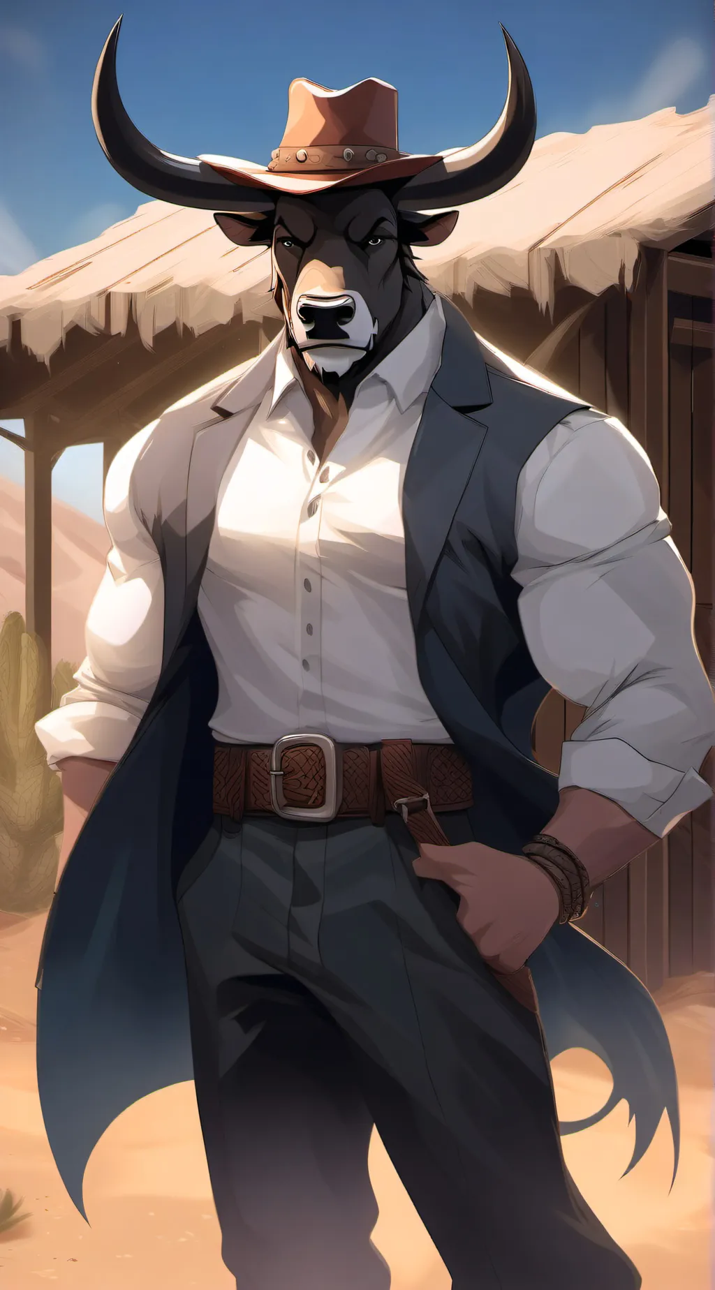 ai character: Wyatt Wild ¤ background