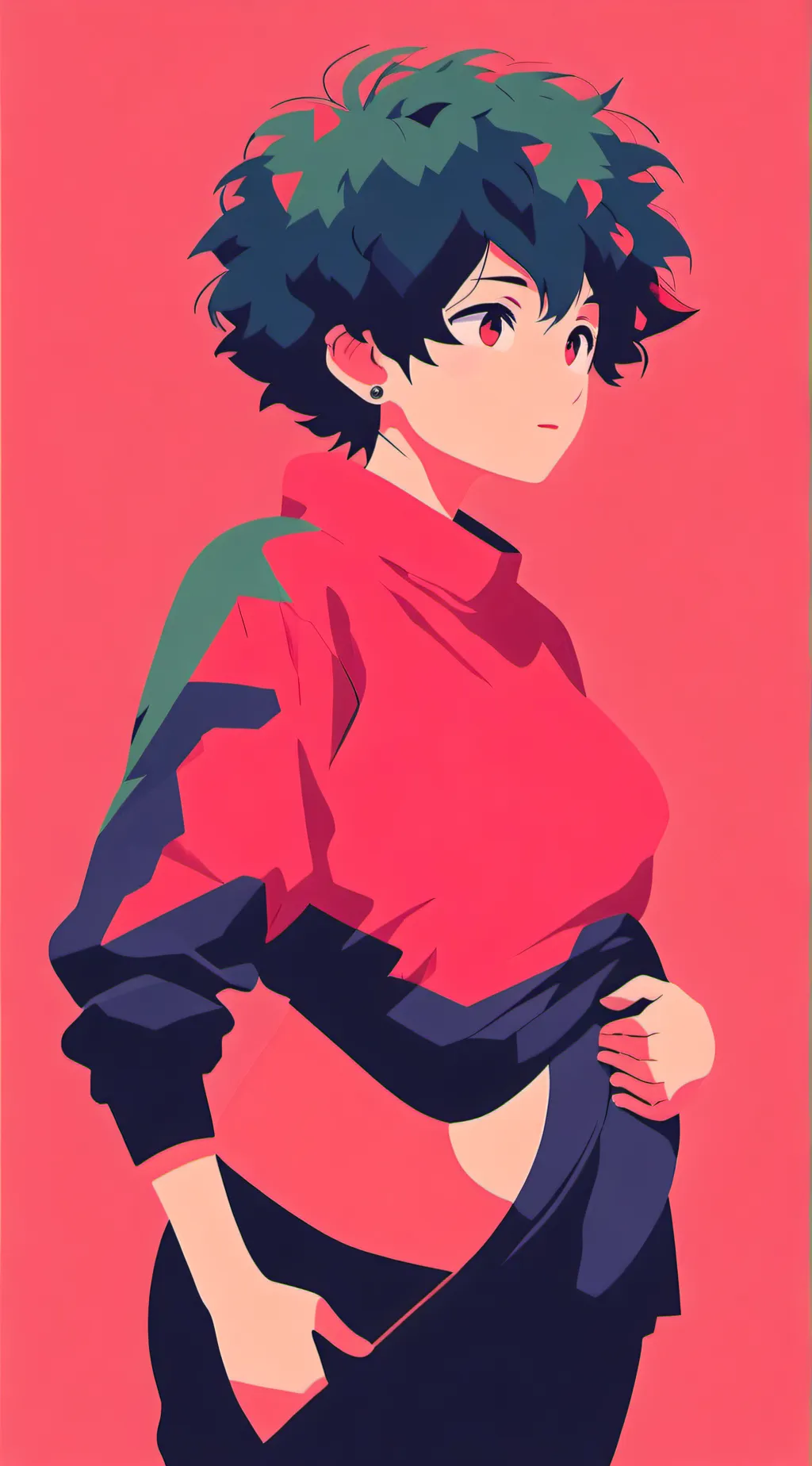 ai character: DEKU background