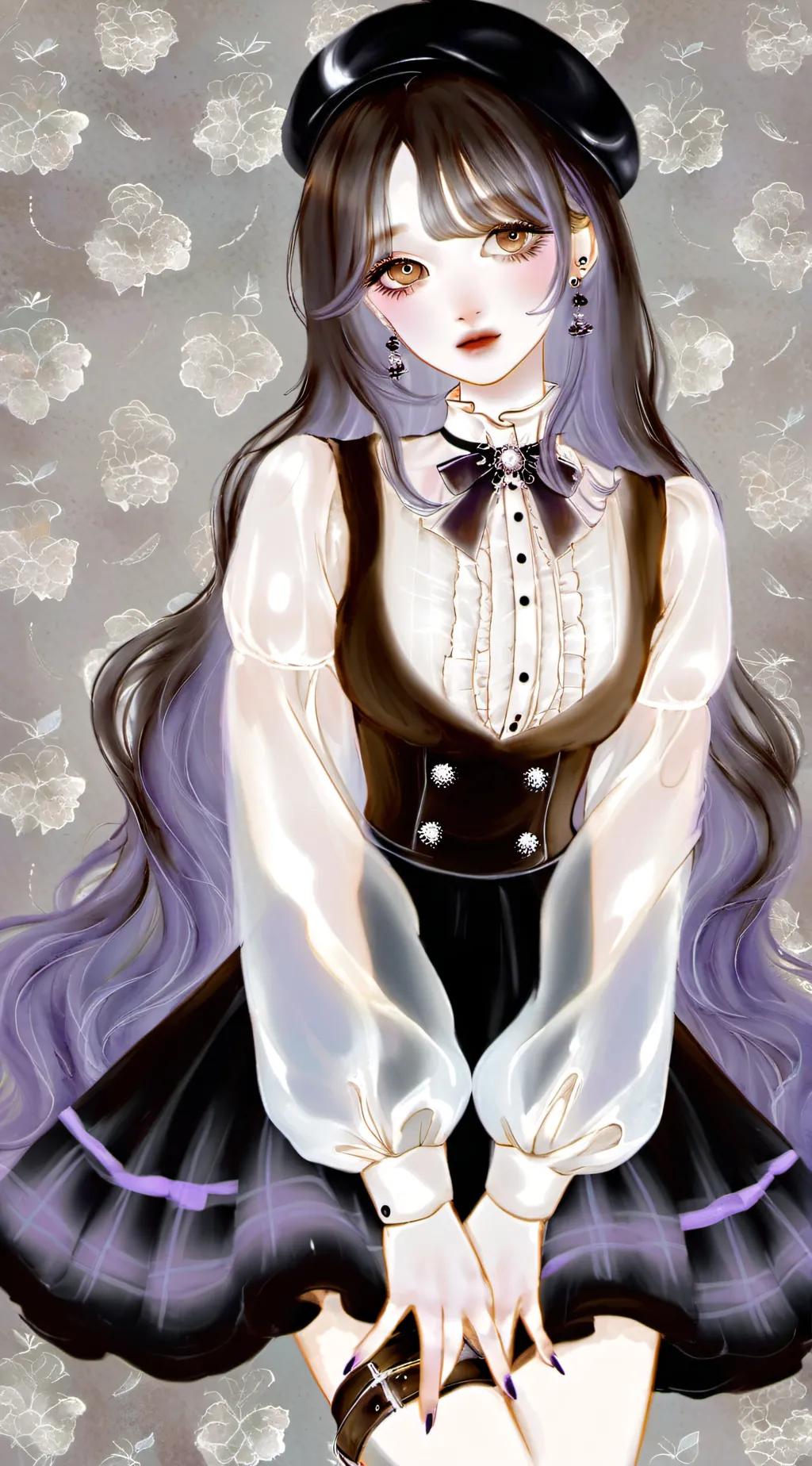 ai character: the trio😝🤟 background