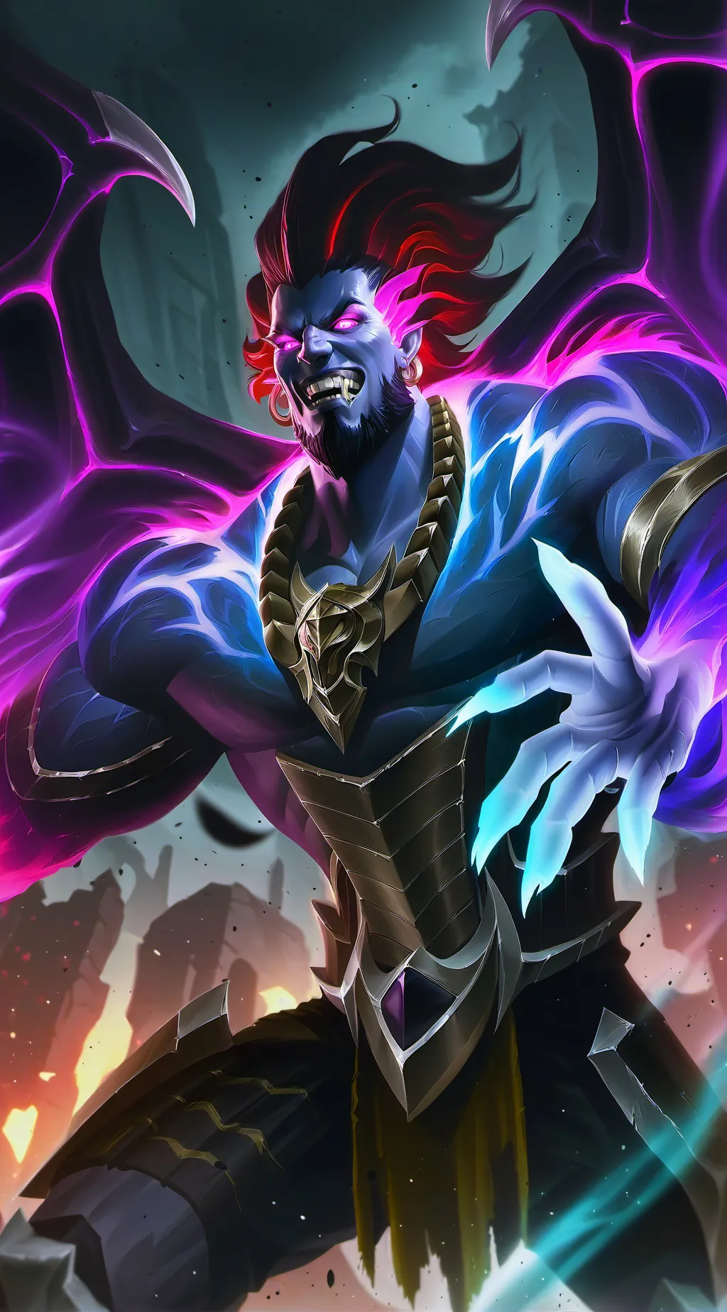 ai character: Luxxerduzius background