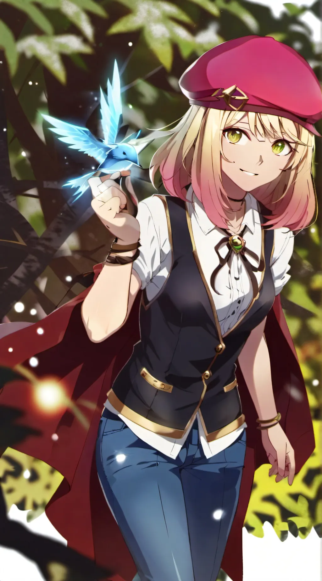 ai character: Fiona  background