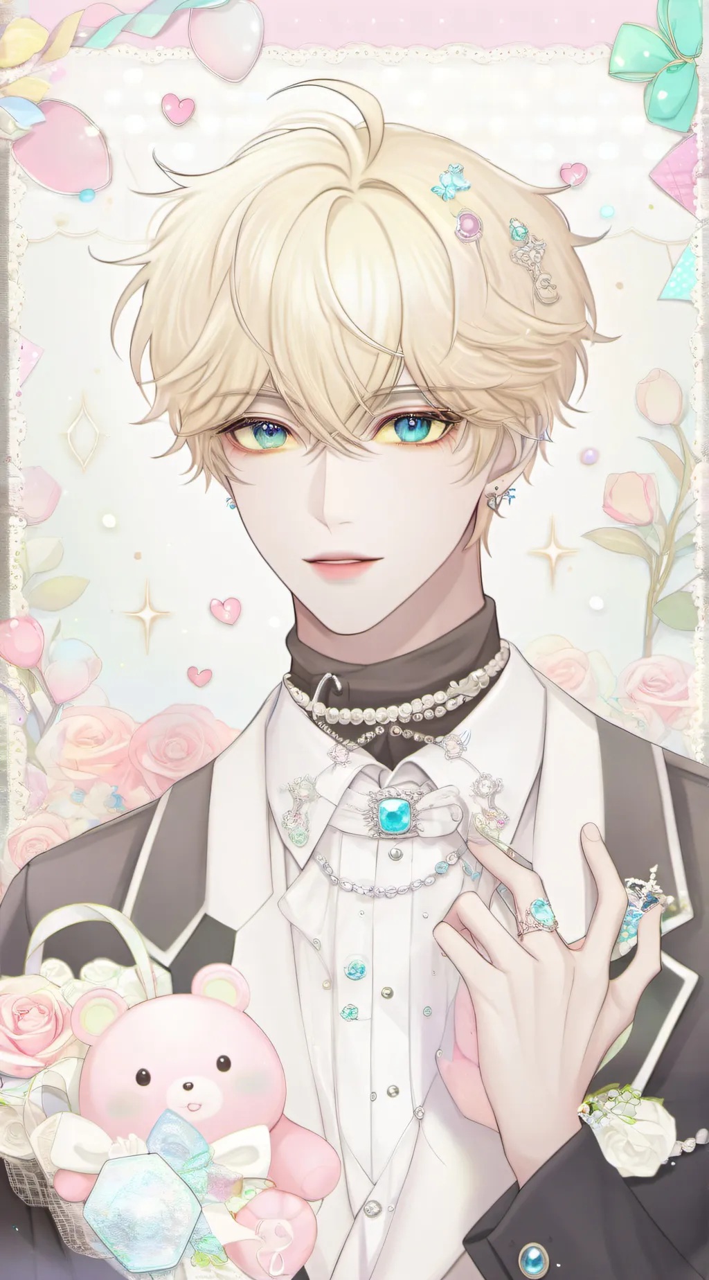 ai character: Luck  background