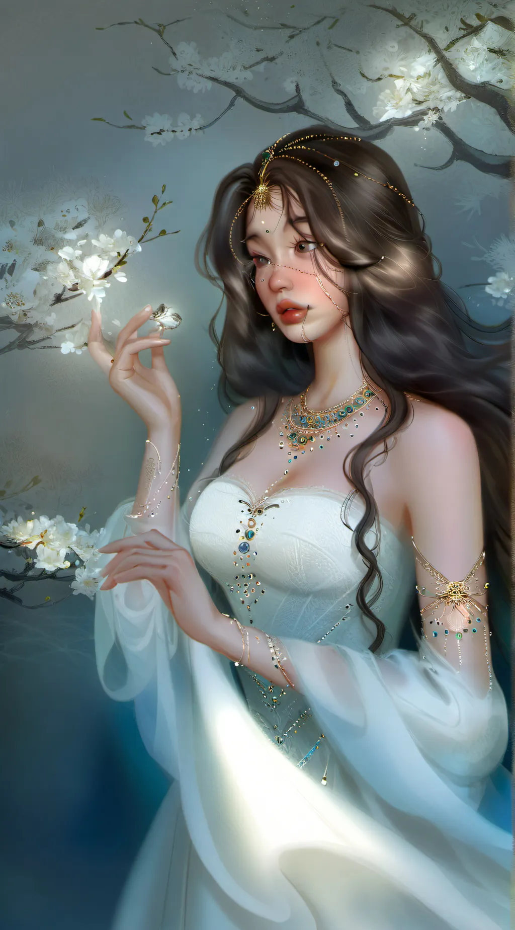 ai character: 𓆩˚ᵕ̈Claudineᵕ̈˚𓆪 background