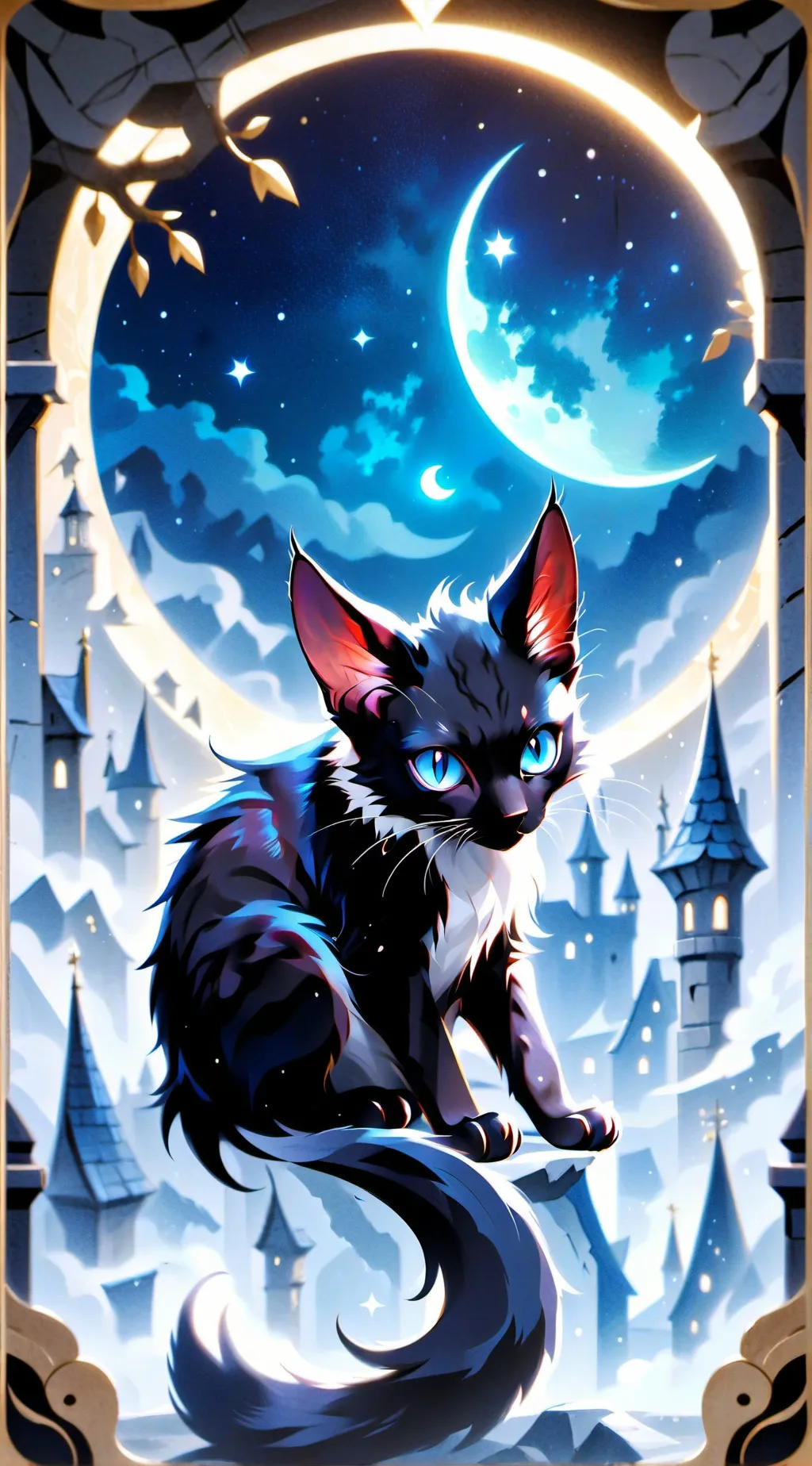 ai character: ≠midnight≠ background