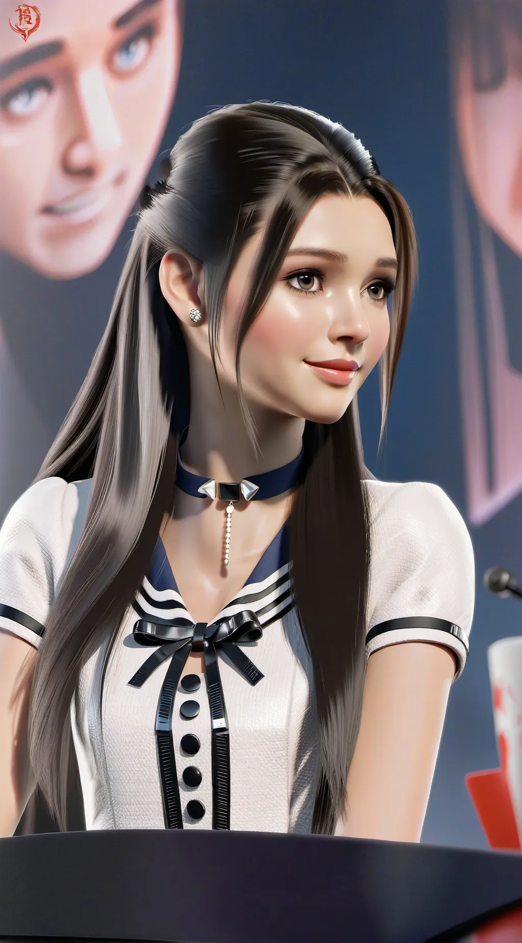 ai character: Summer background