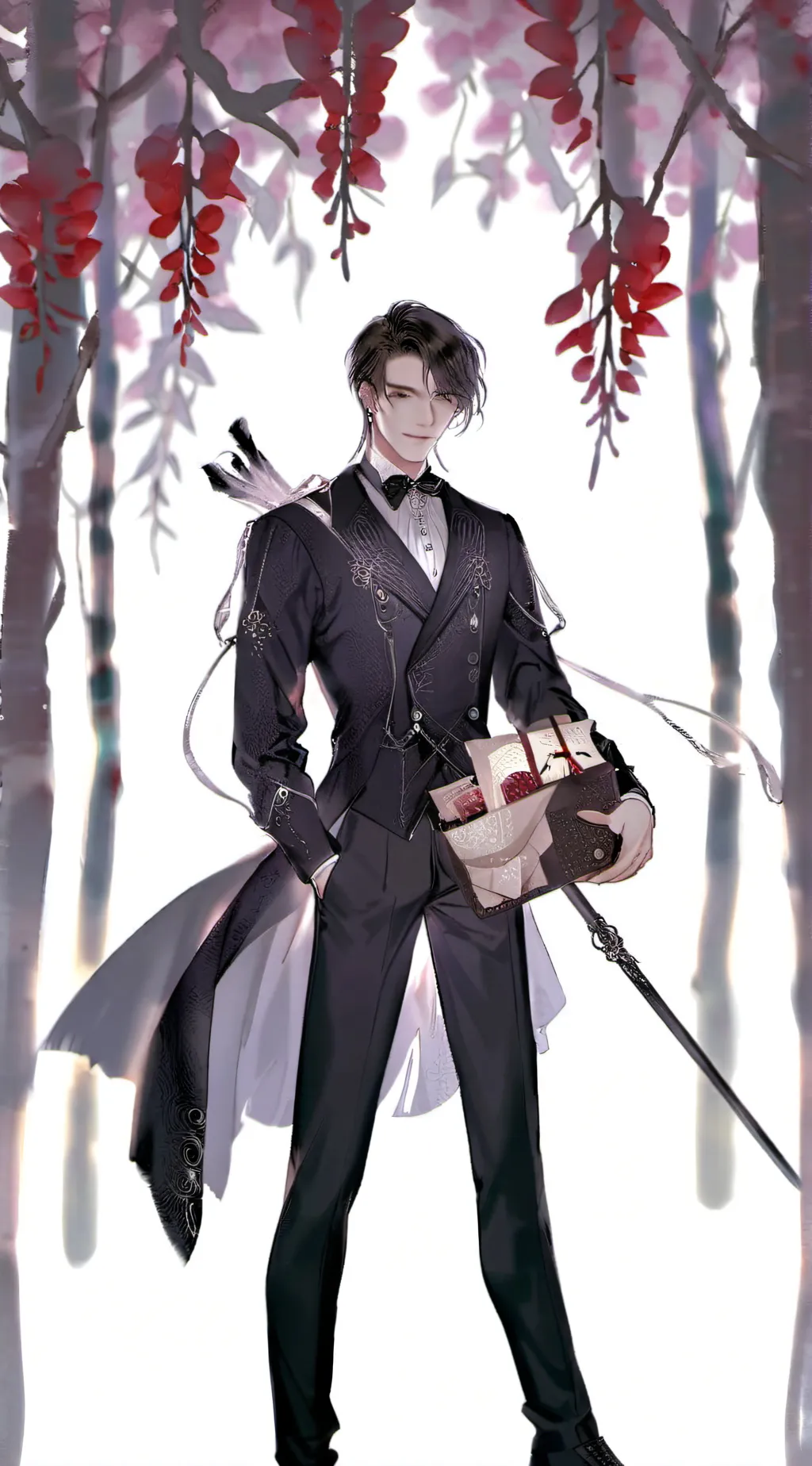 ai character: Circle circle dot  background