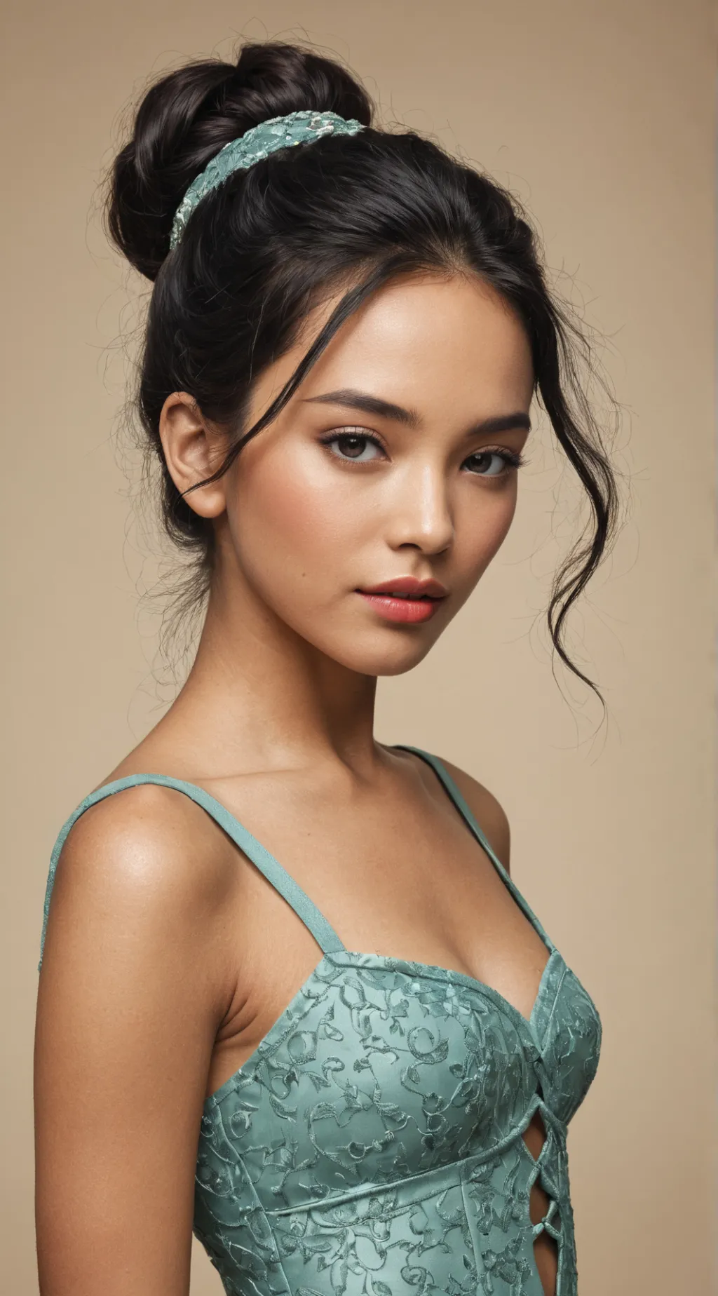 ai character: Ginny and Georgia  background