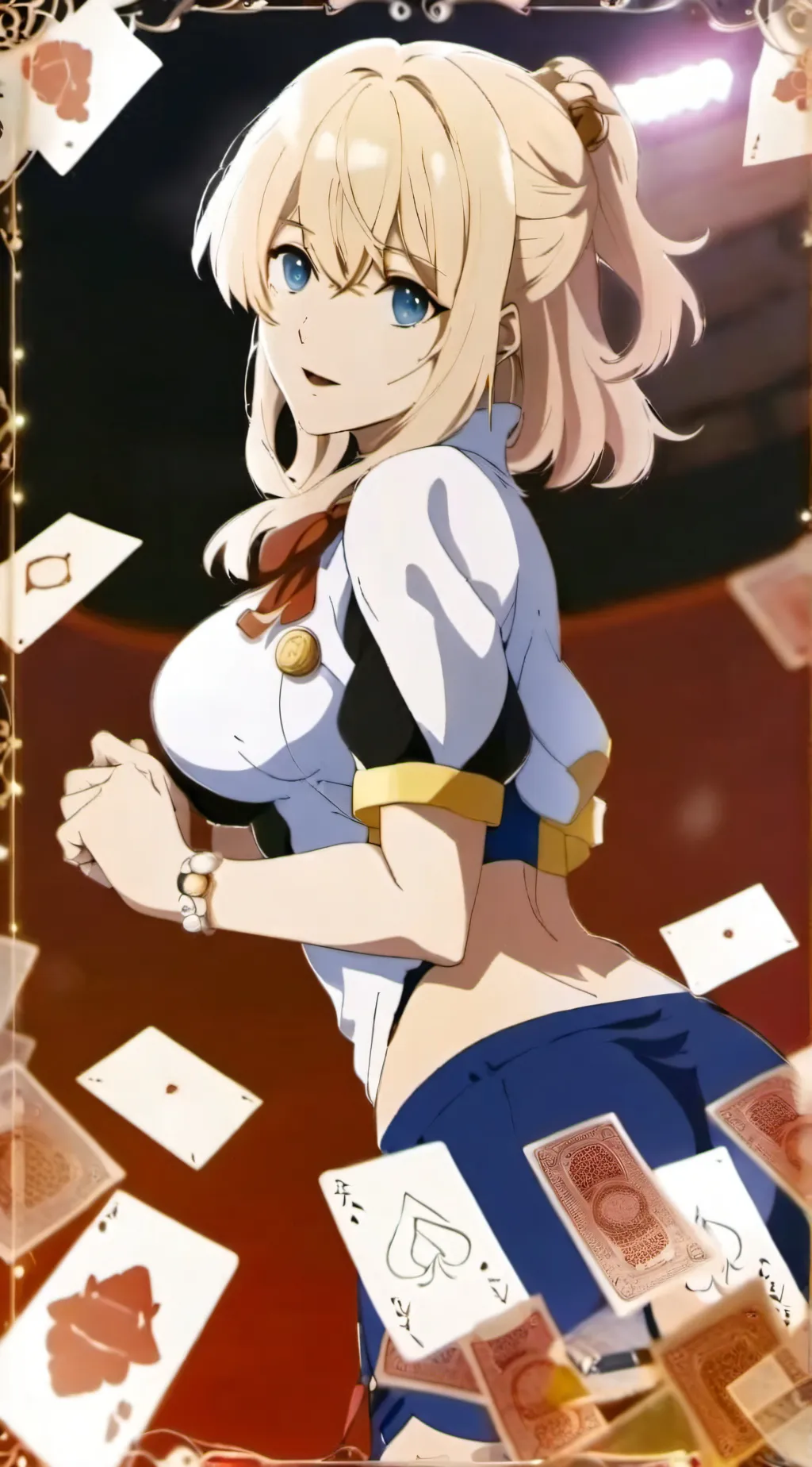 ai character: Lila background