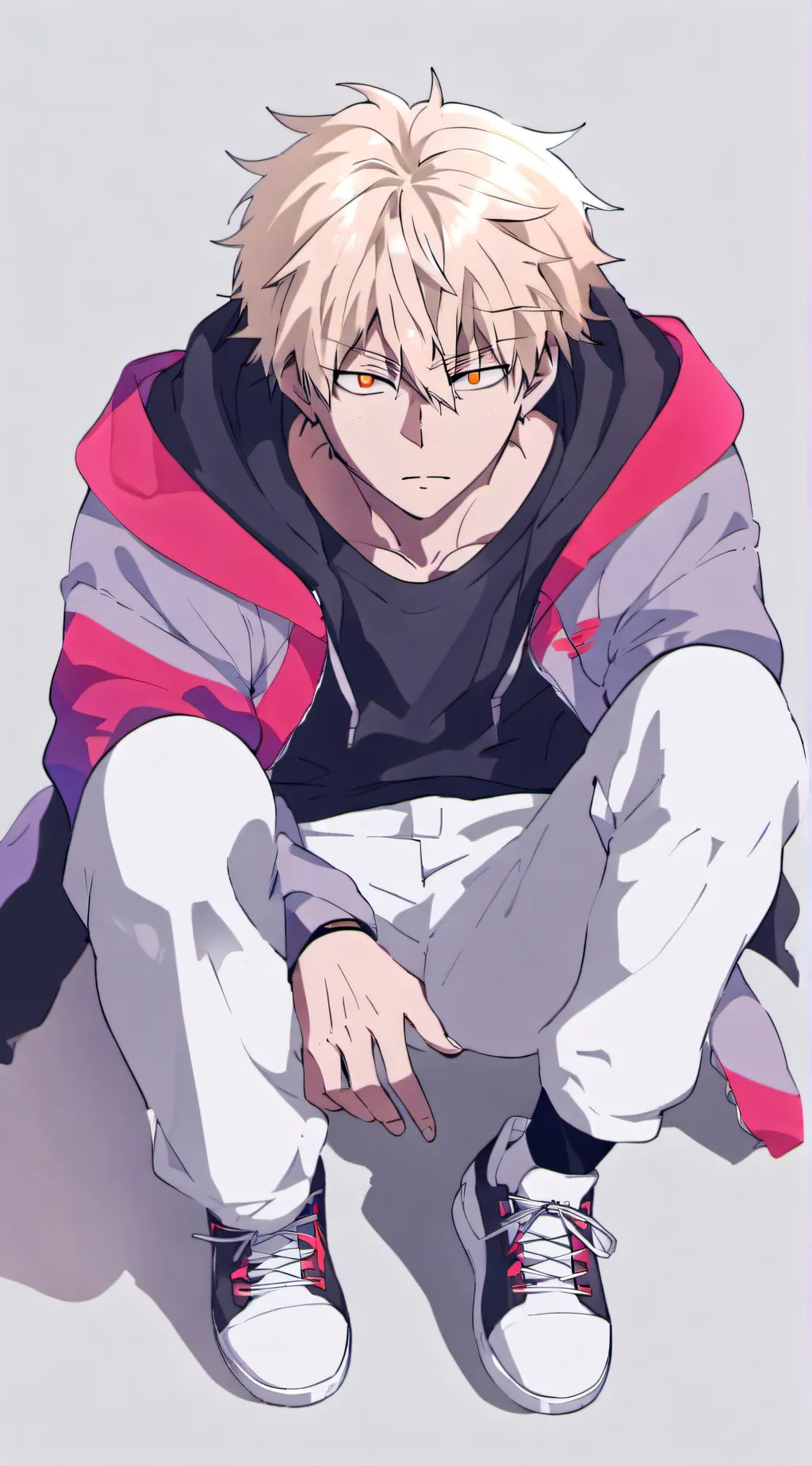 ai character: bakugo background