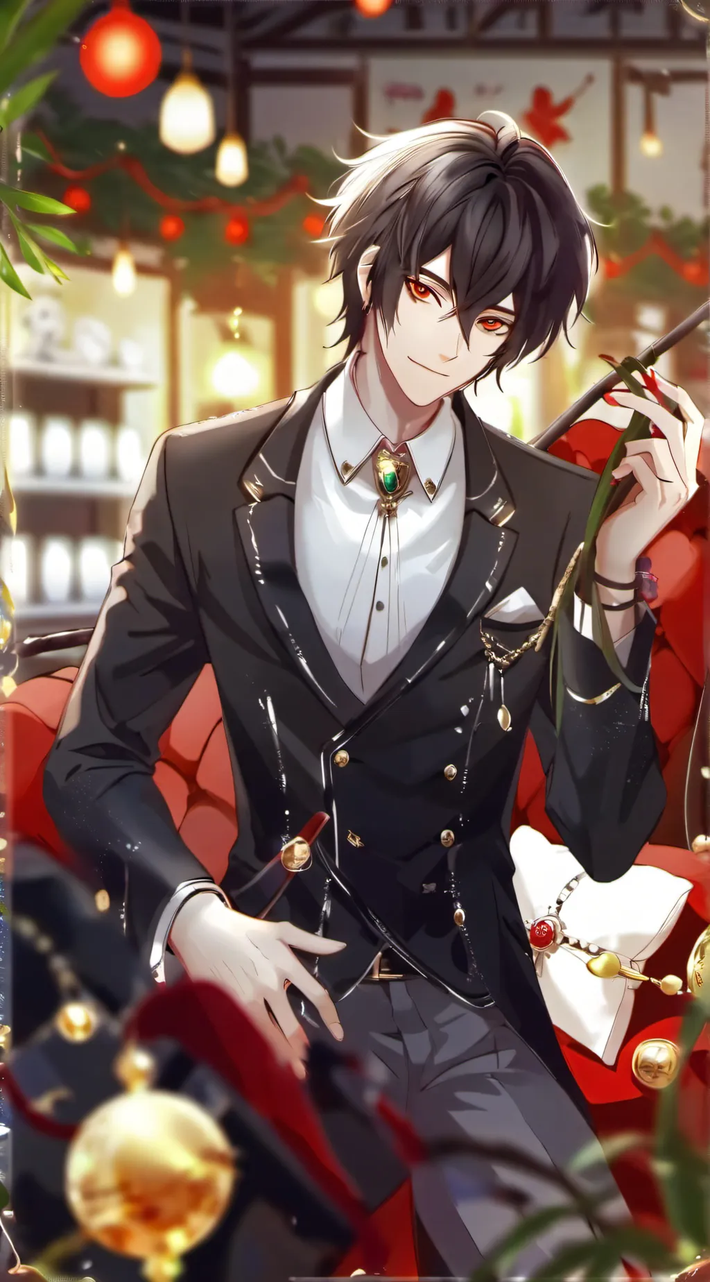 ai character: James and max background