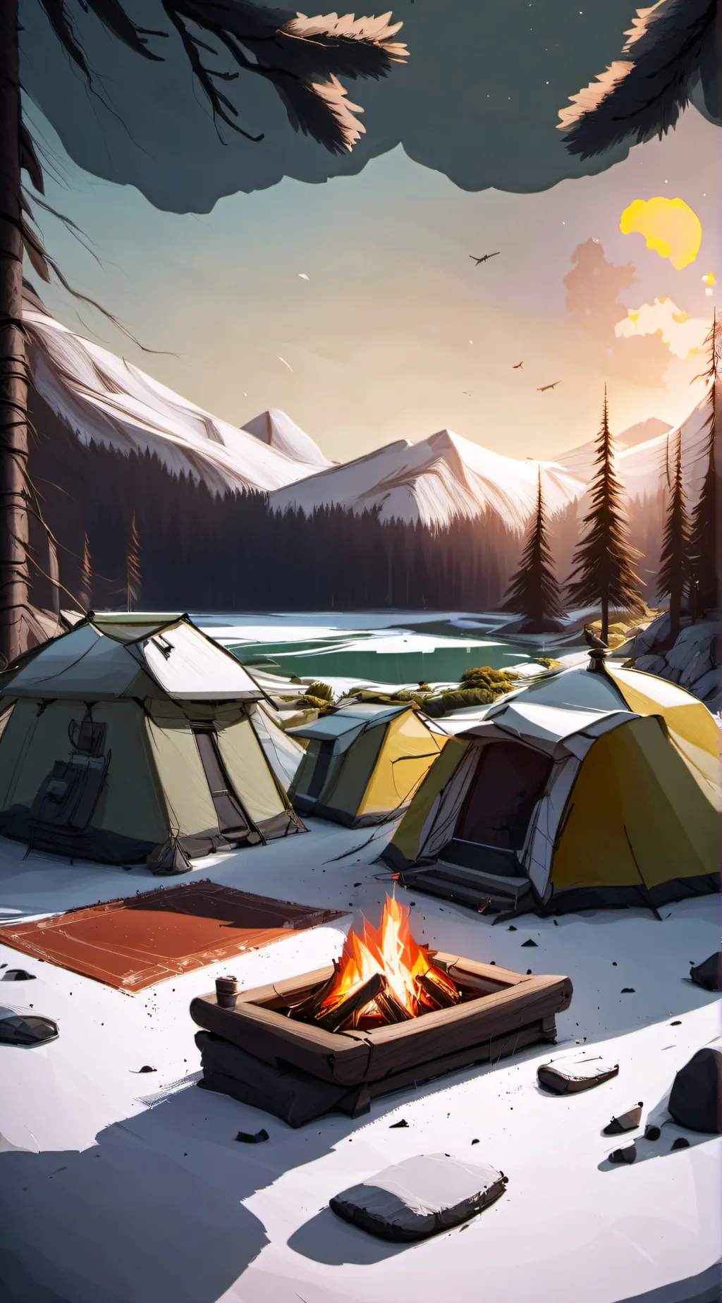 ai character: total drama island background