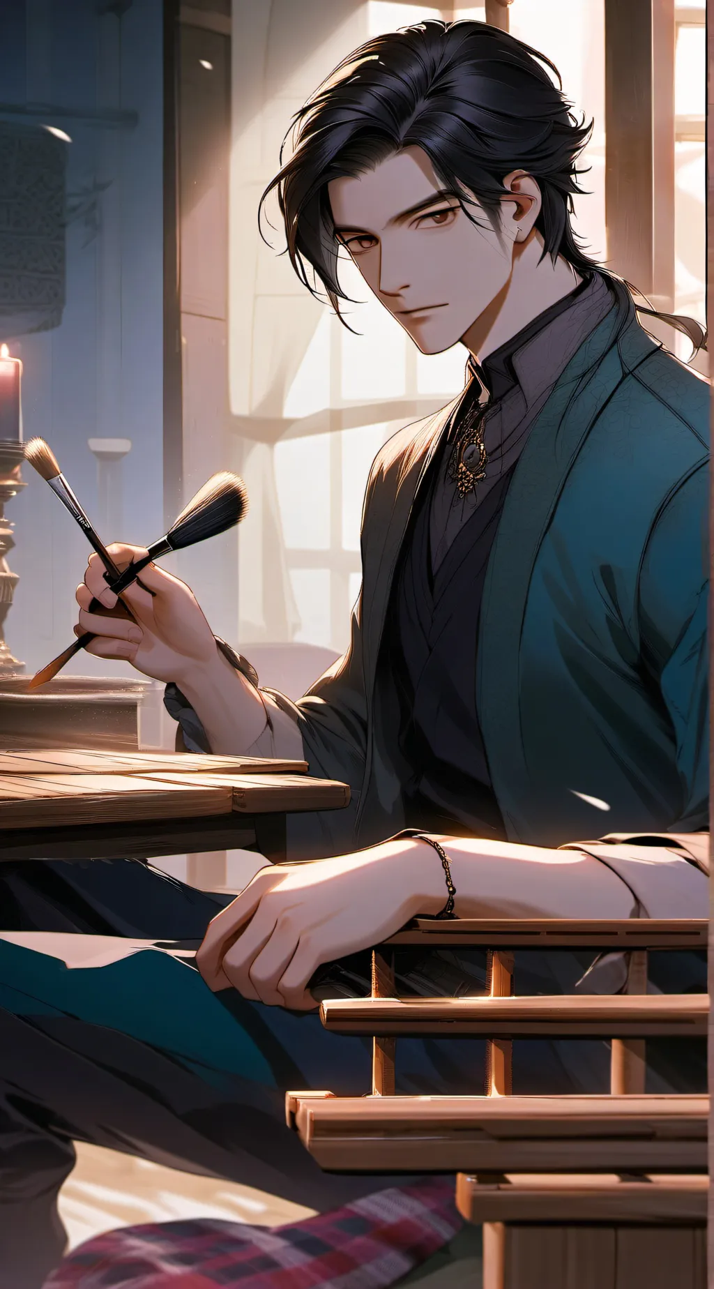 ai character: your killerhusband background