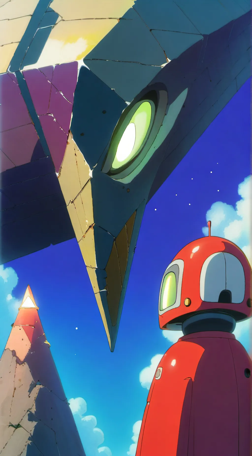 ai character: MD vs bill cipher background