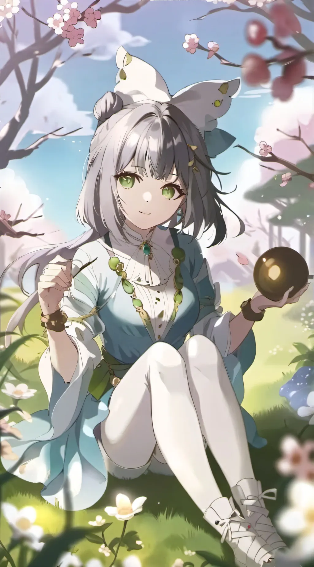 ai character: hi background