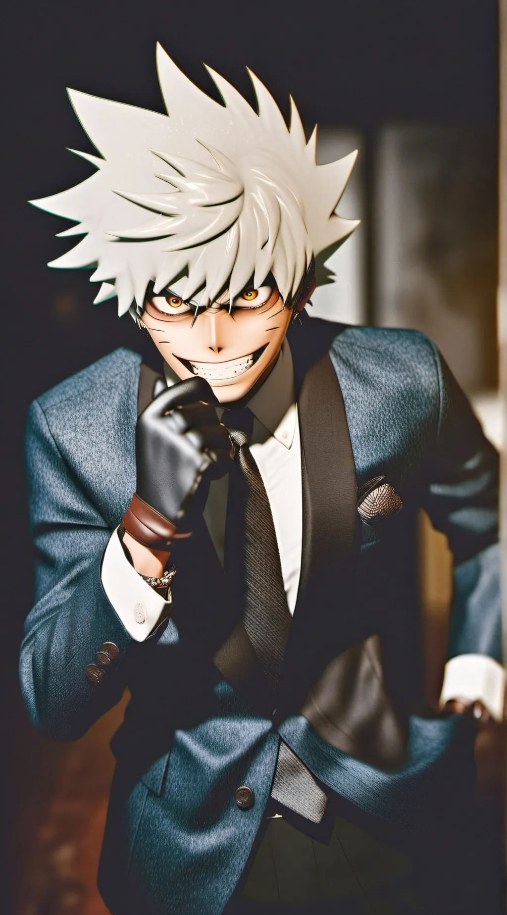 ai character: Bakugo's sister  background