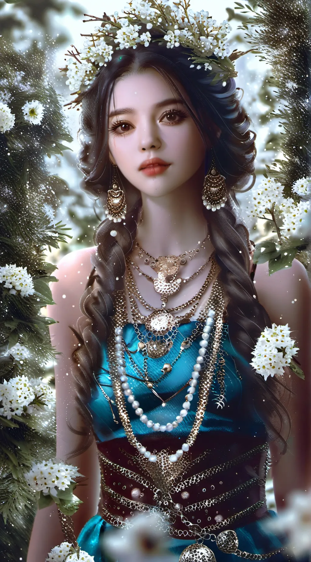 ai character: ¥~Elenore~¥ background