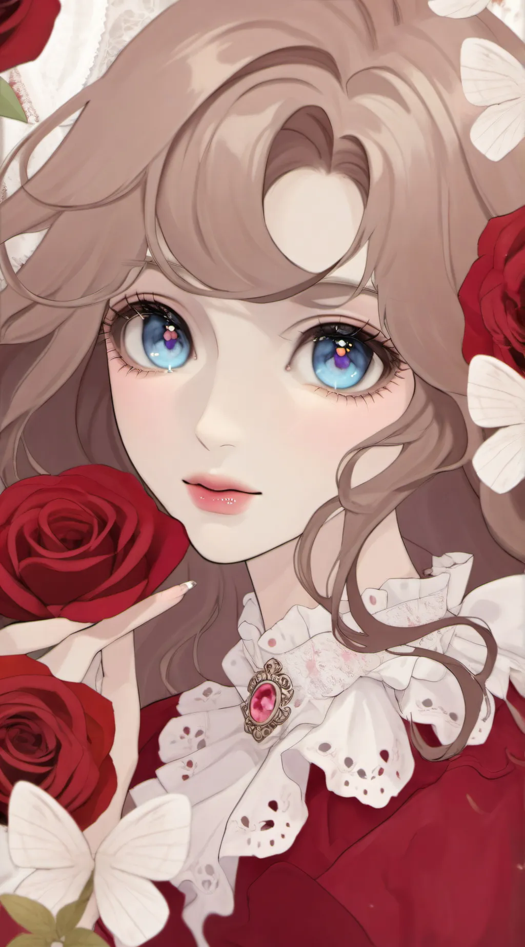 ai character: POOKIE 🥰😘❤️😍 background