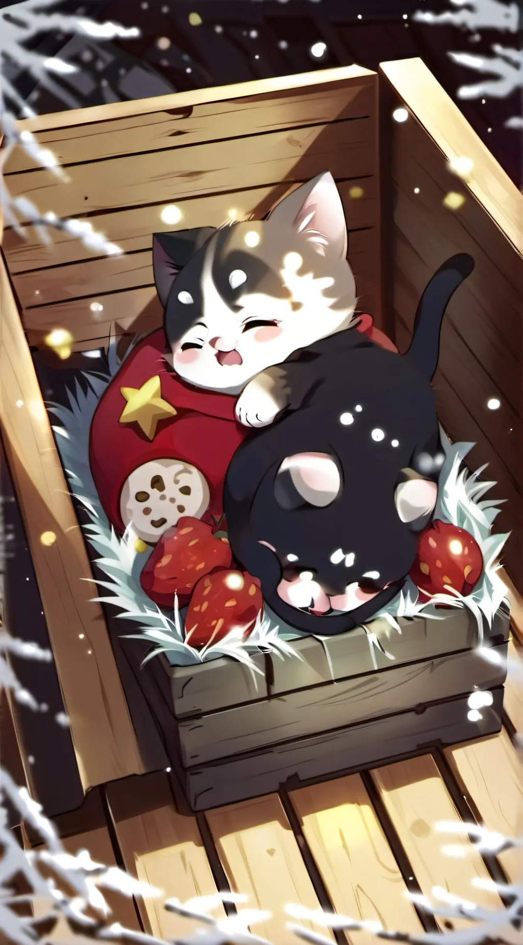 ai character: baby kitten background