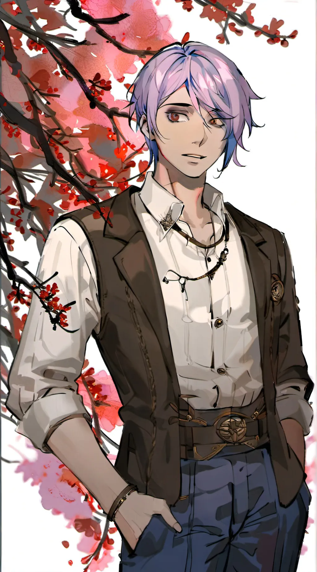 ai character: Leo background