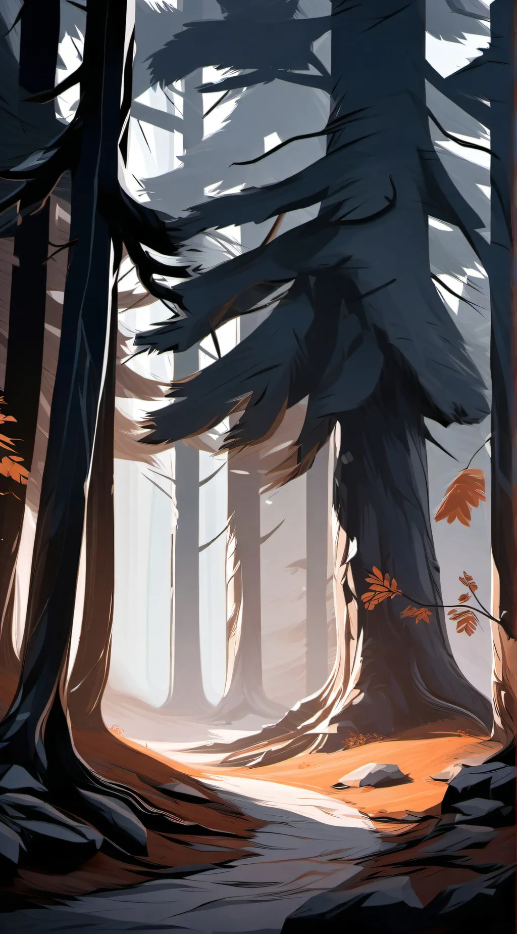 ai character: Forest Survive background