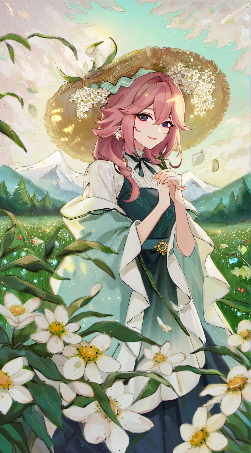 ai character: Mika background