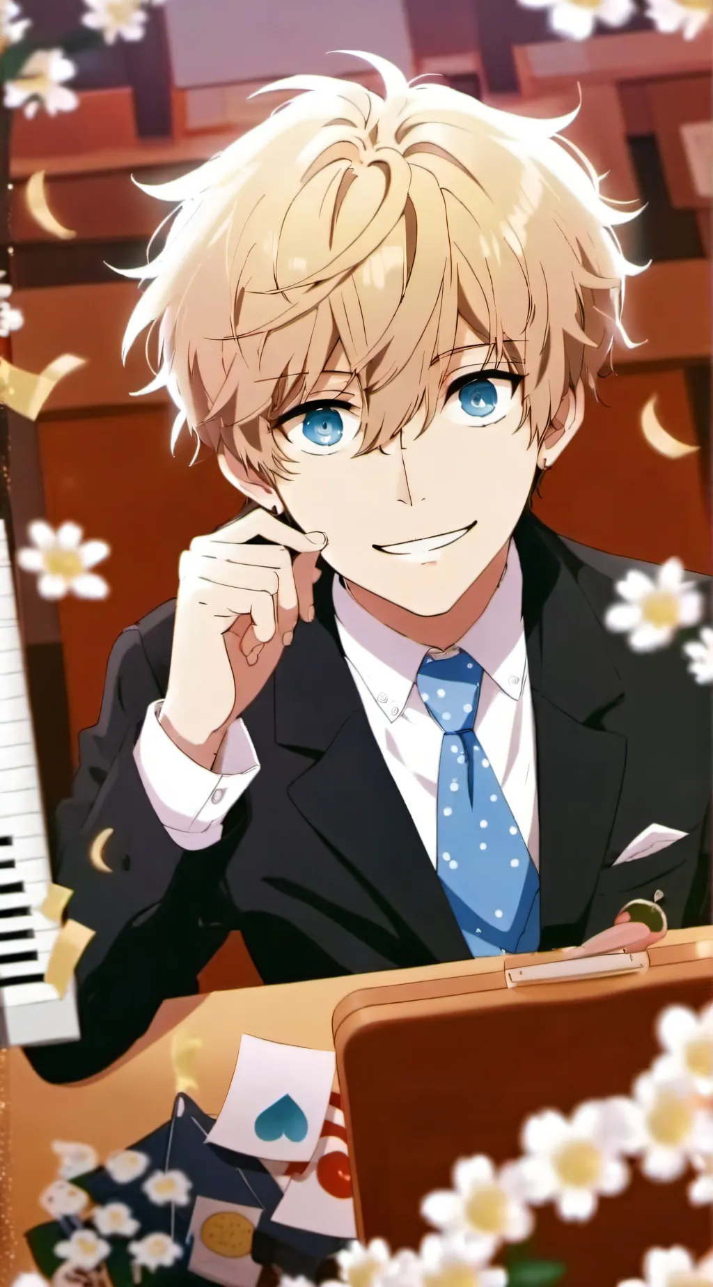 ai character: School  background