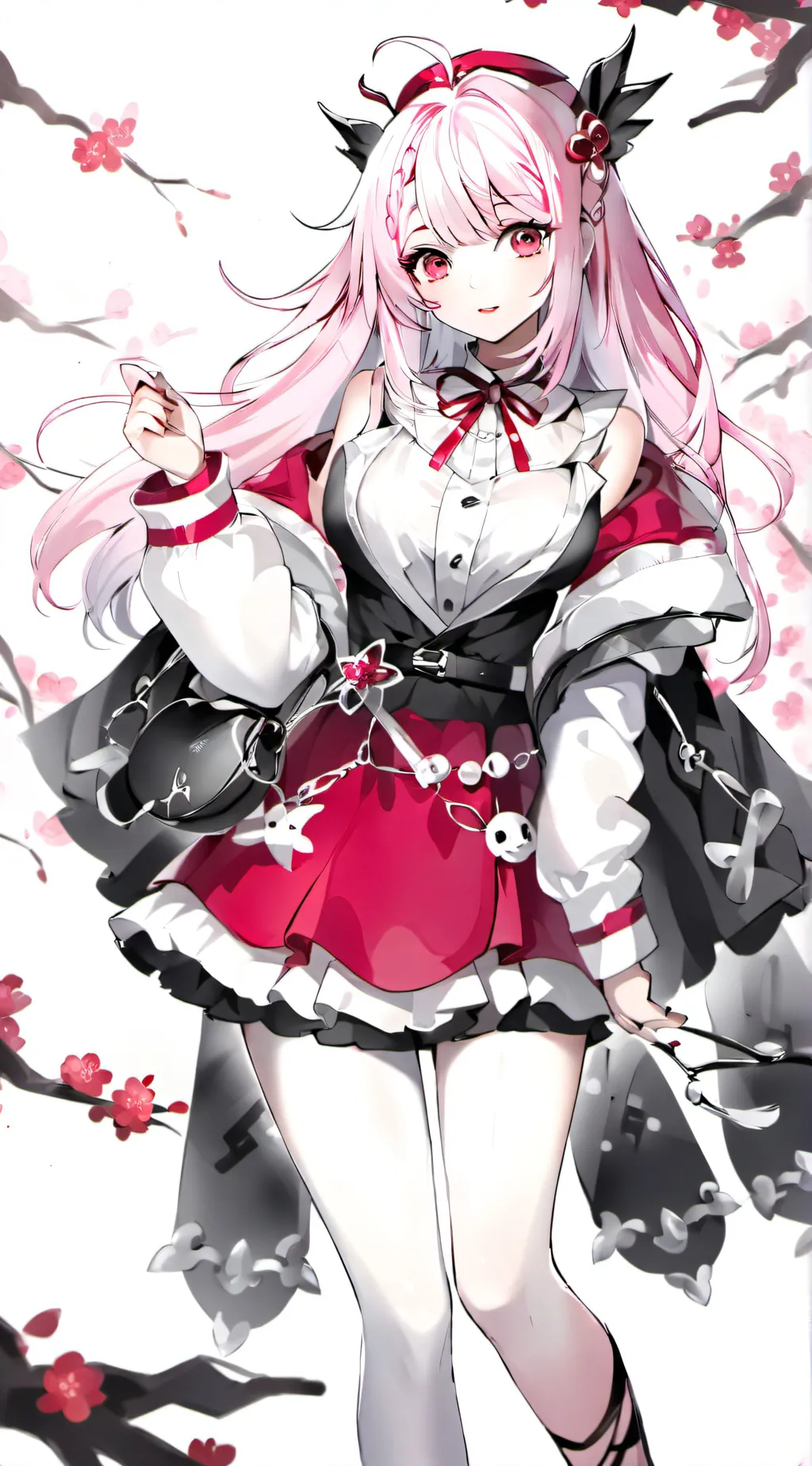 ai character: Kawwai-Chan  background