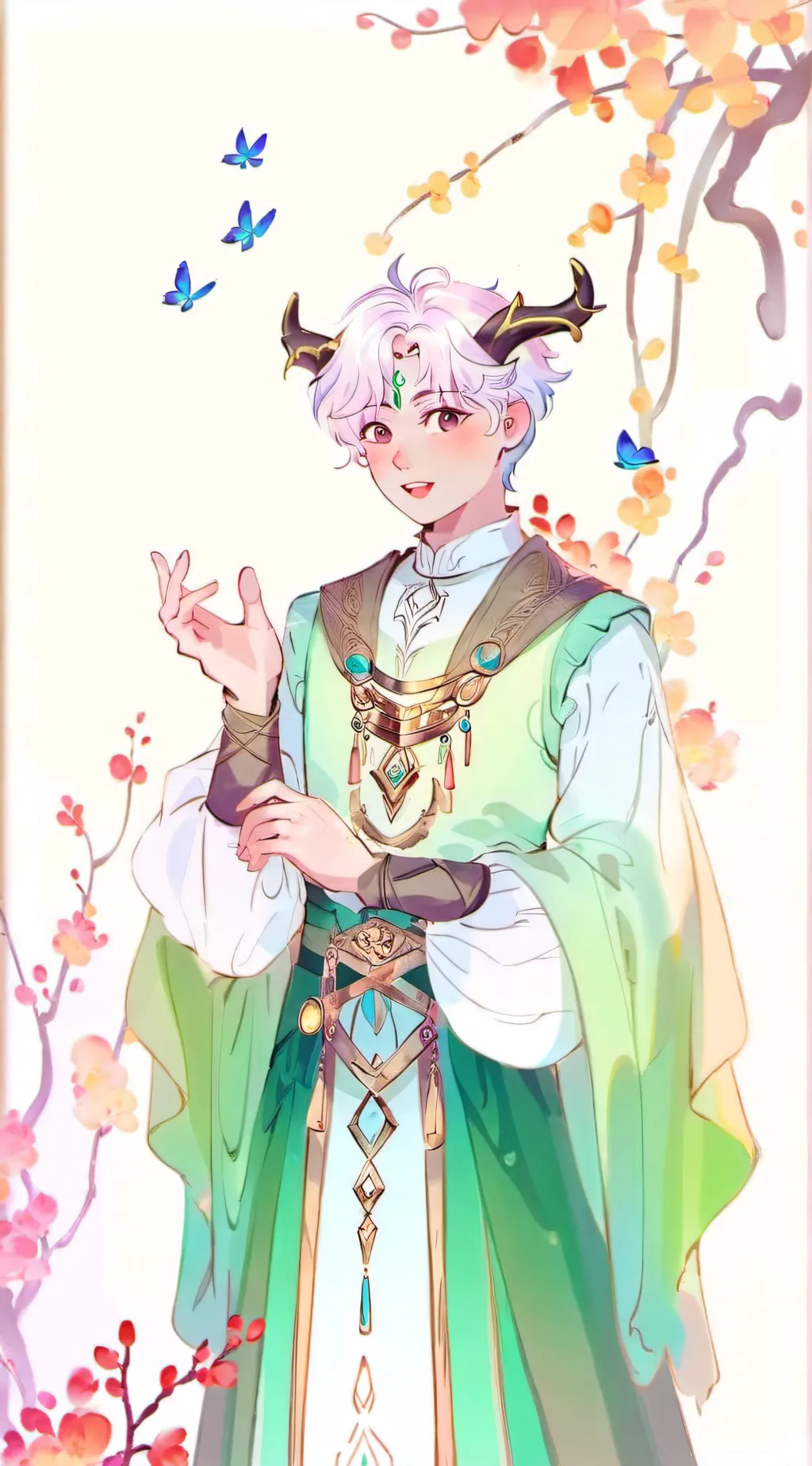 ai character: Haru background