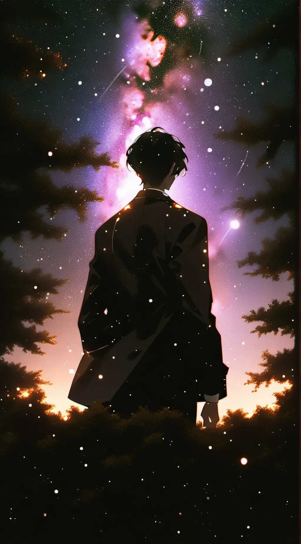 ai character: girl school background