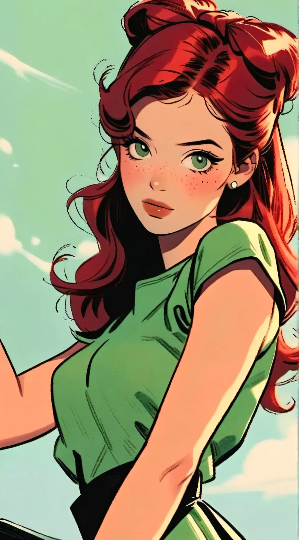 ai character: Clara Afton(MY AU background