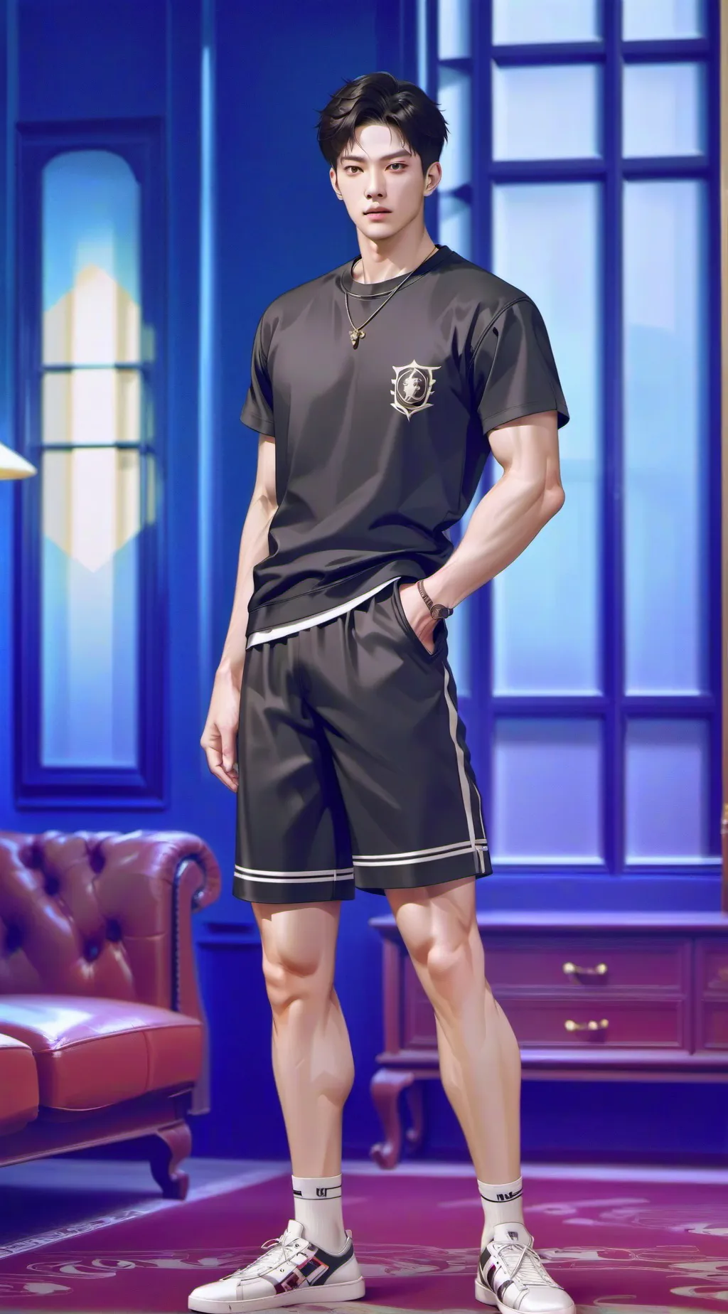 ai character: zeenew background