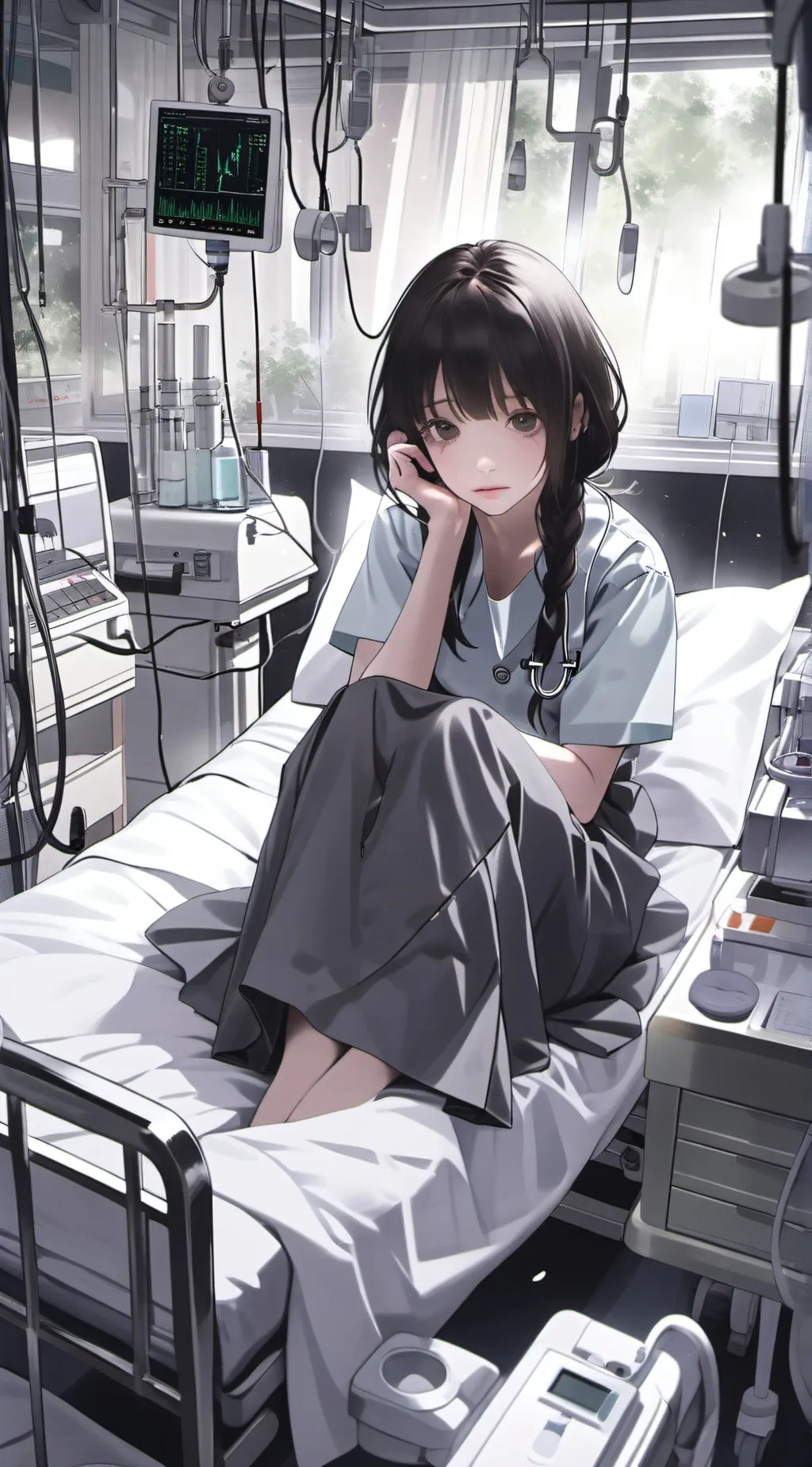 ai character: Lena background