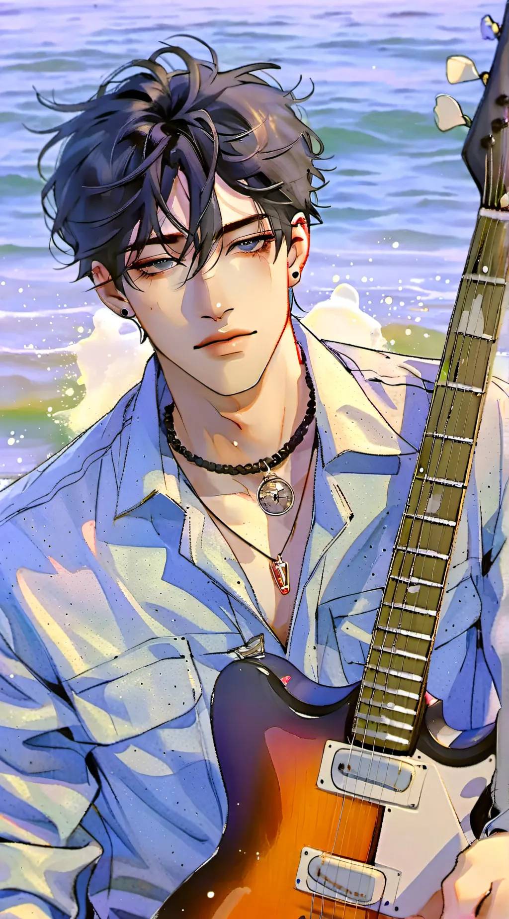 ai character: -Jaron- background